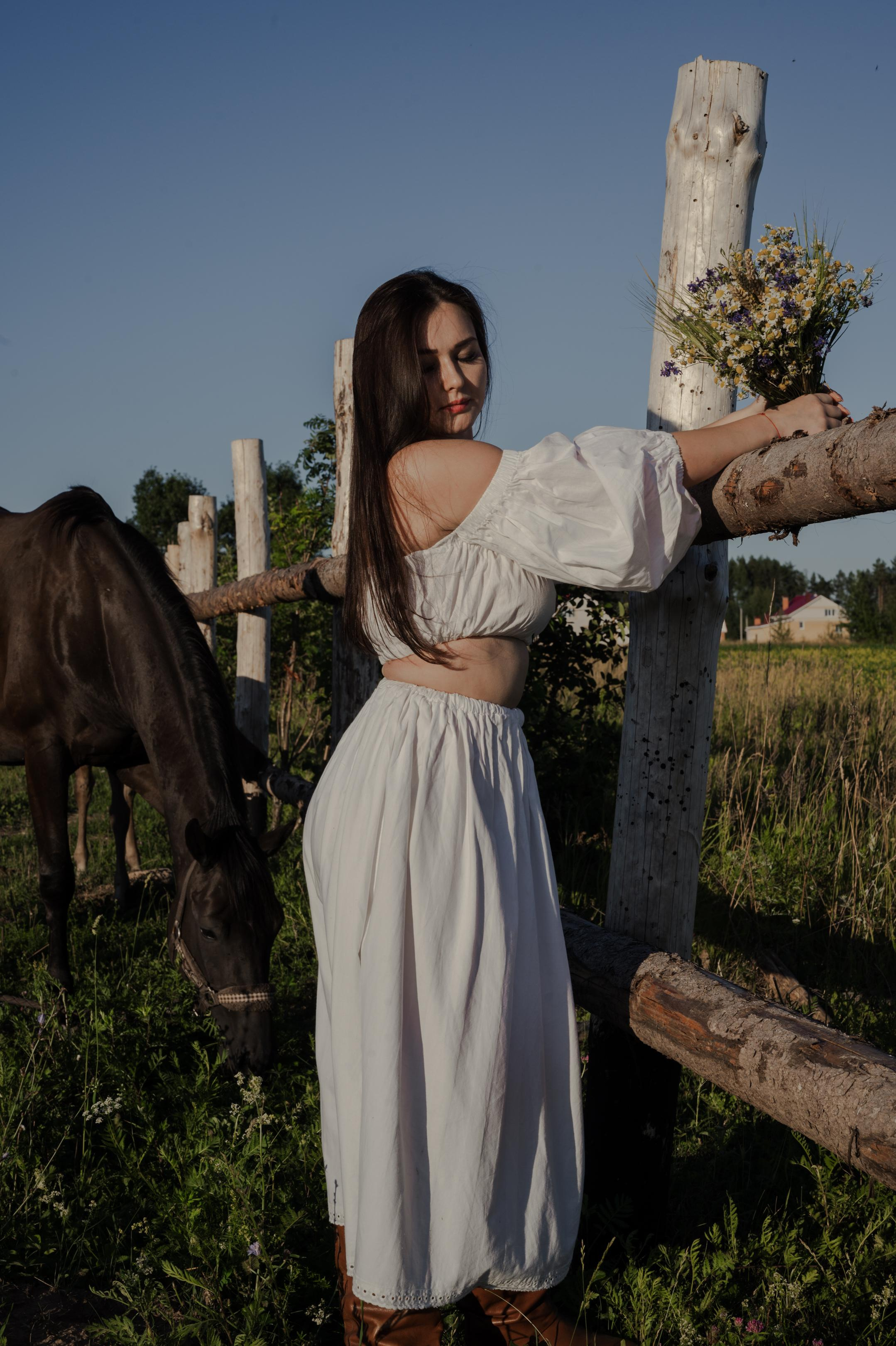 Фотосессия с лошадью. Свадебный фотограф Йошкар-Ола Казань