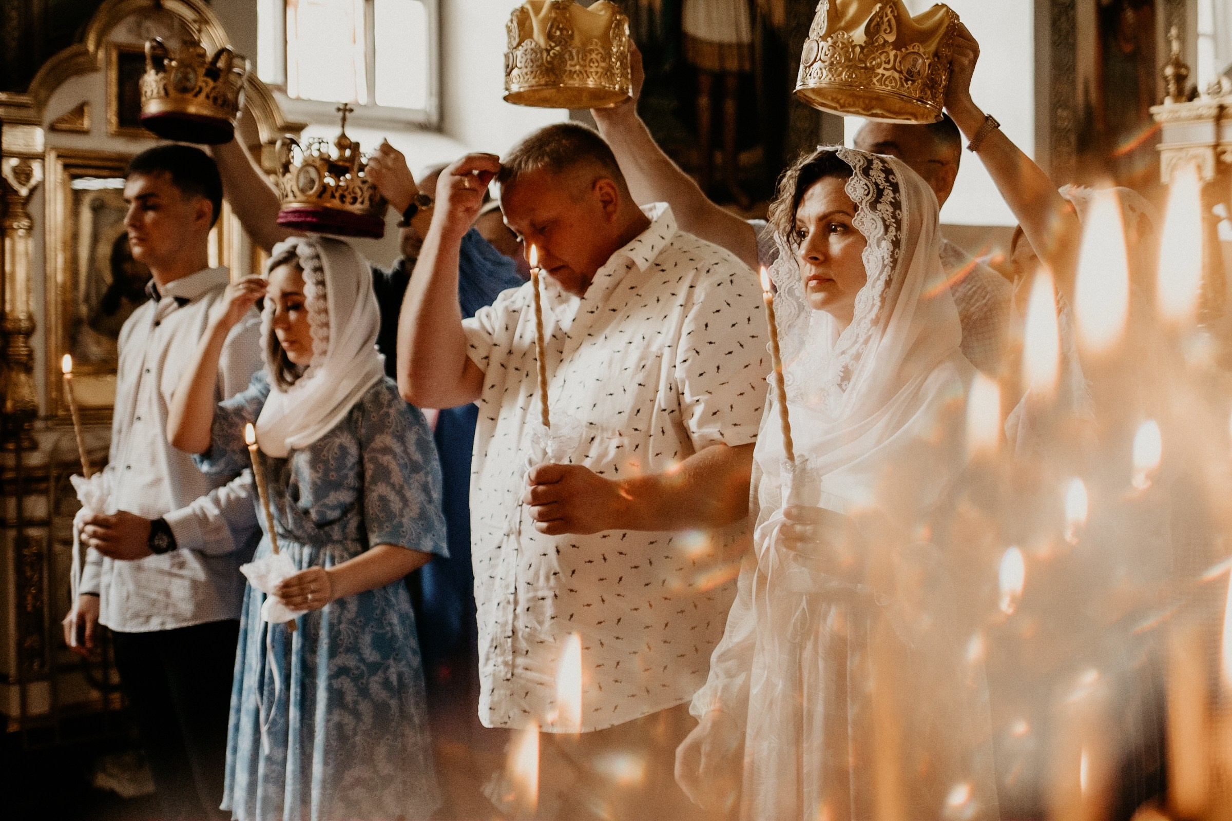 Венчание. Портретный фотограф в Самаре Anastasia Davi. Съемки для брендов