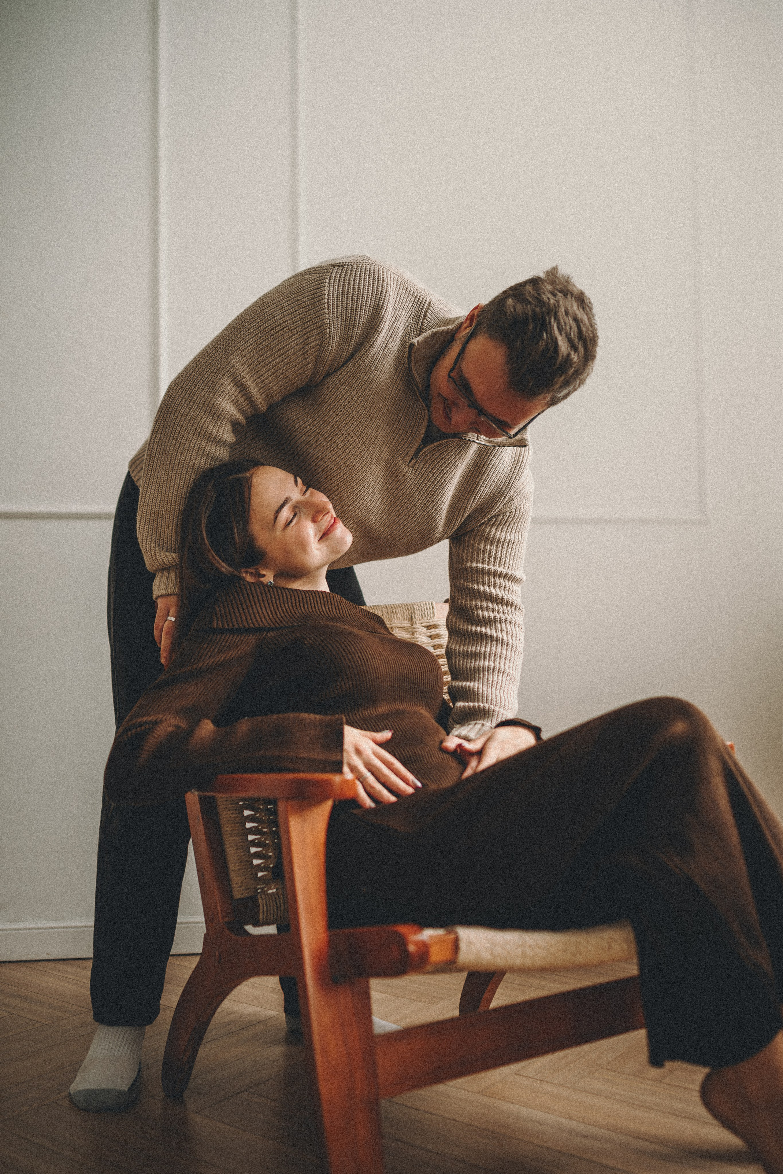 Маша, Илья и Локи. Семейный фотограф анималист Ананьева Мария — Москва