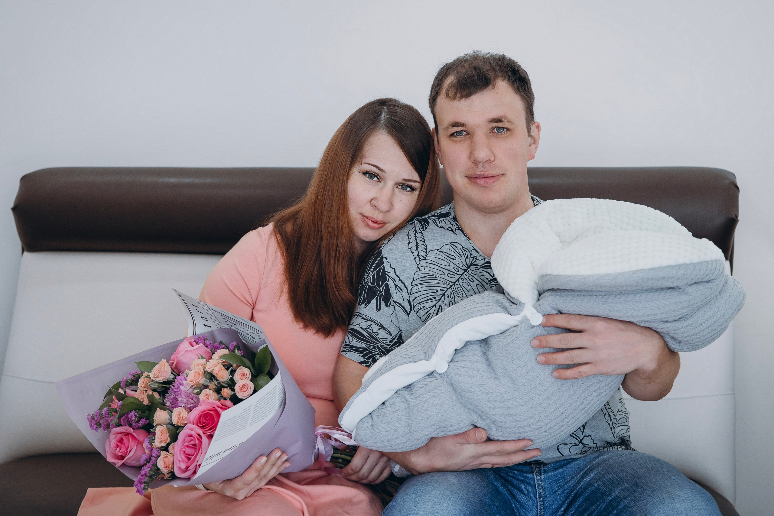 Встреча из 3 роддома. Фотограф Newborn, семейный фотограф во Владивостоке Ольга Казакова
