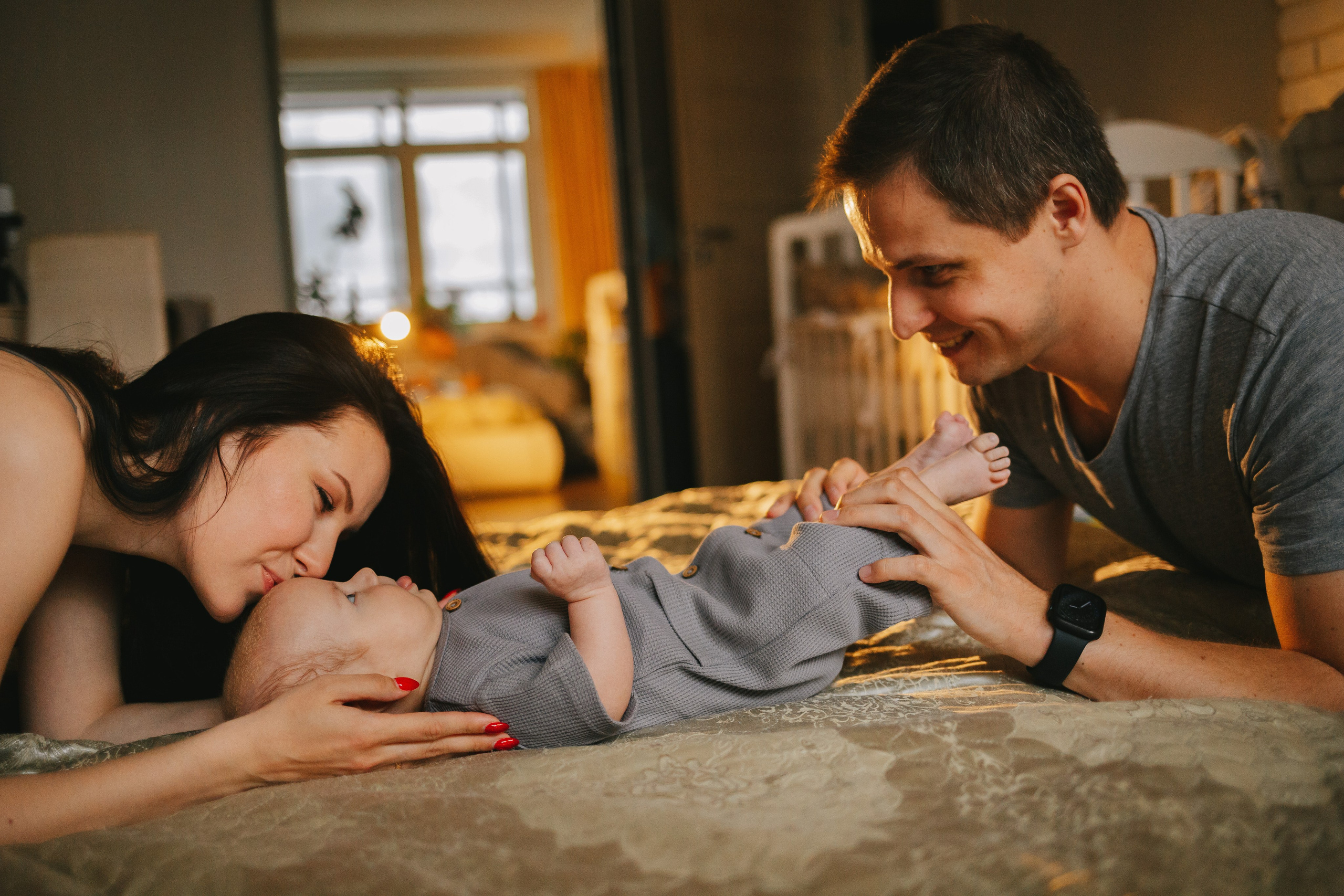 Максим, Олеся и Артём. Семейный lifestyle фотограф в Санкт-Петербурге Людмила Пахомова