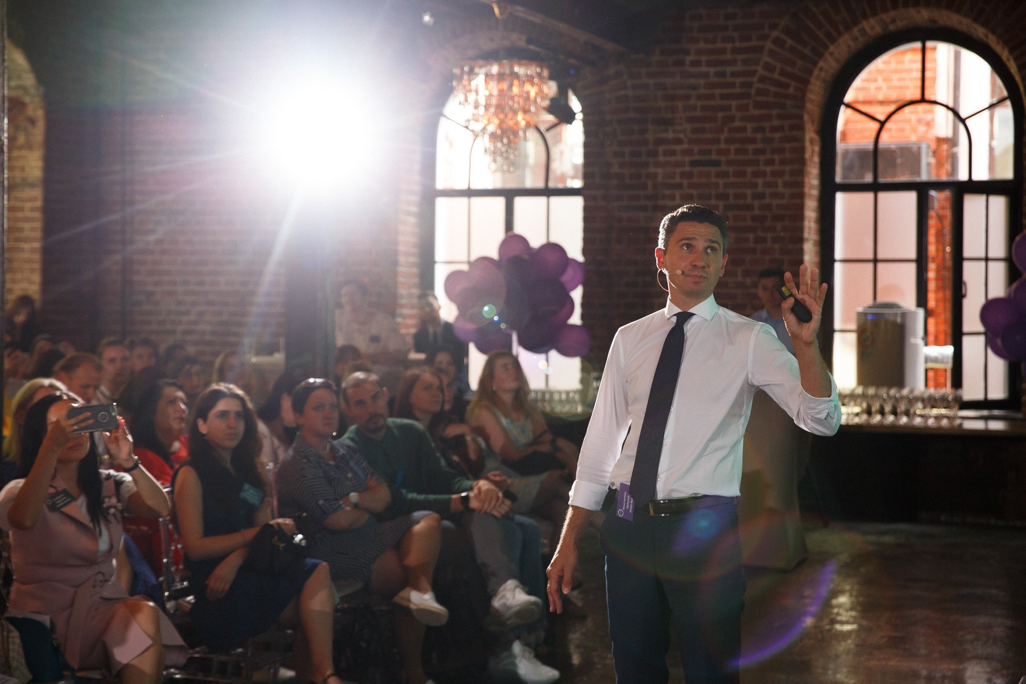 Конференция Antal Russiа. Рабочая сторона — бизнес портрет и репортаж в Санкт-Петербурге