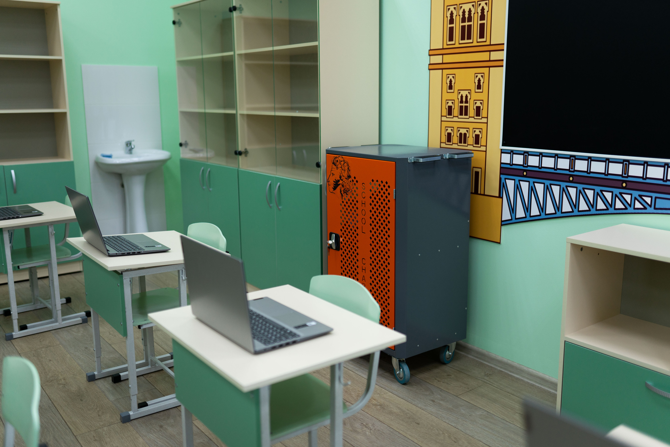 Школа в ст. Брюховецкой. ПромТехСтрой — строительная компания новых решений