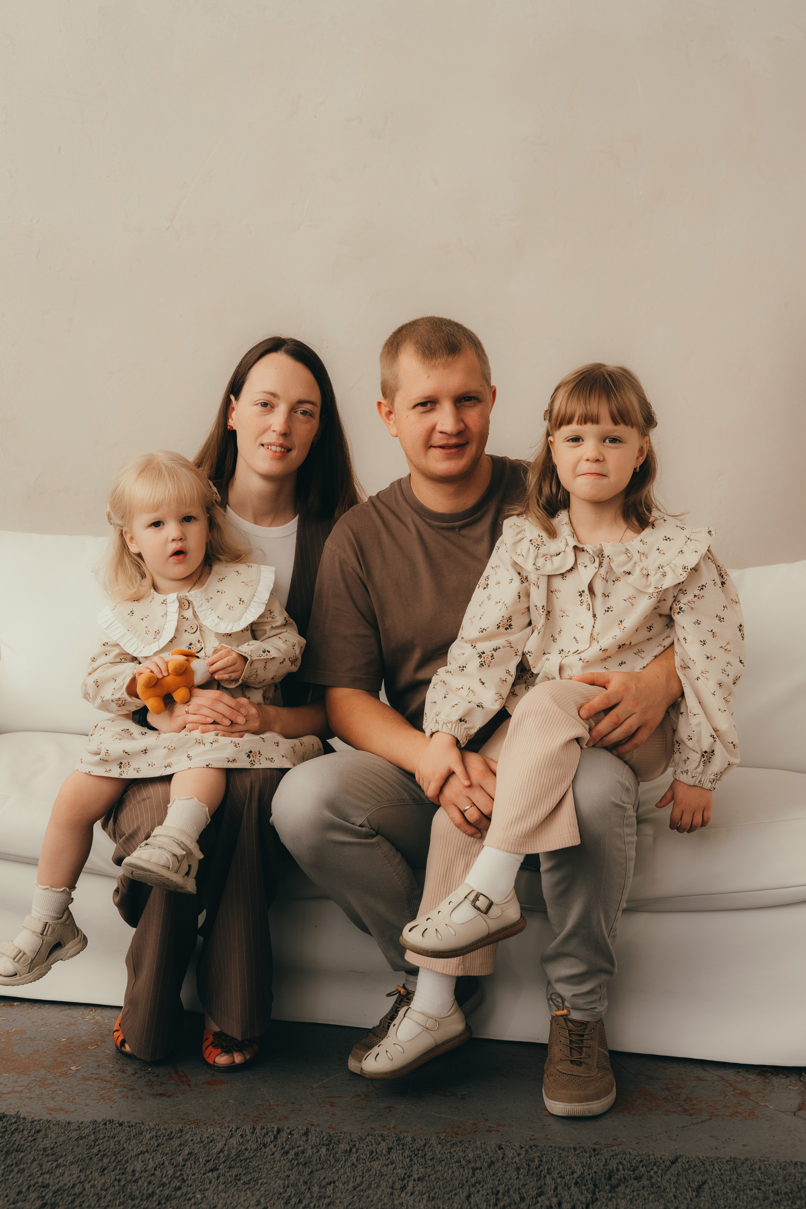 Большая семья. Семейный фотограф • Домашние съемки в Нижнем Новгороде