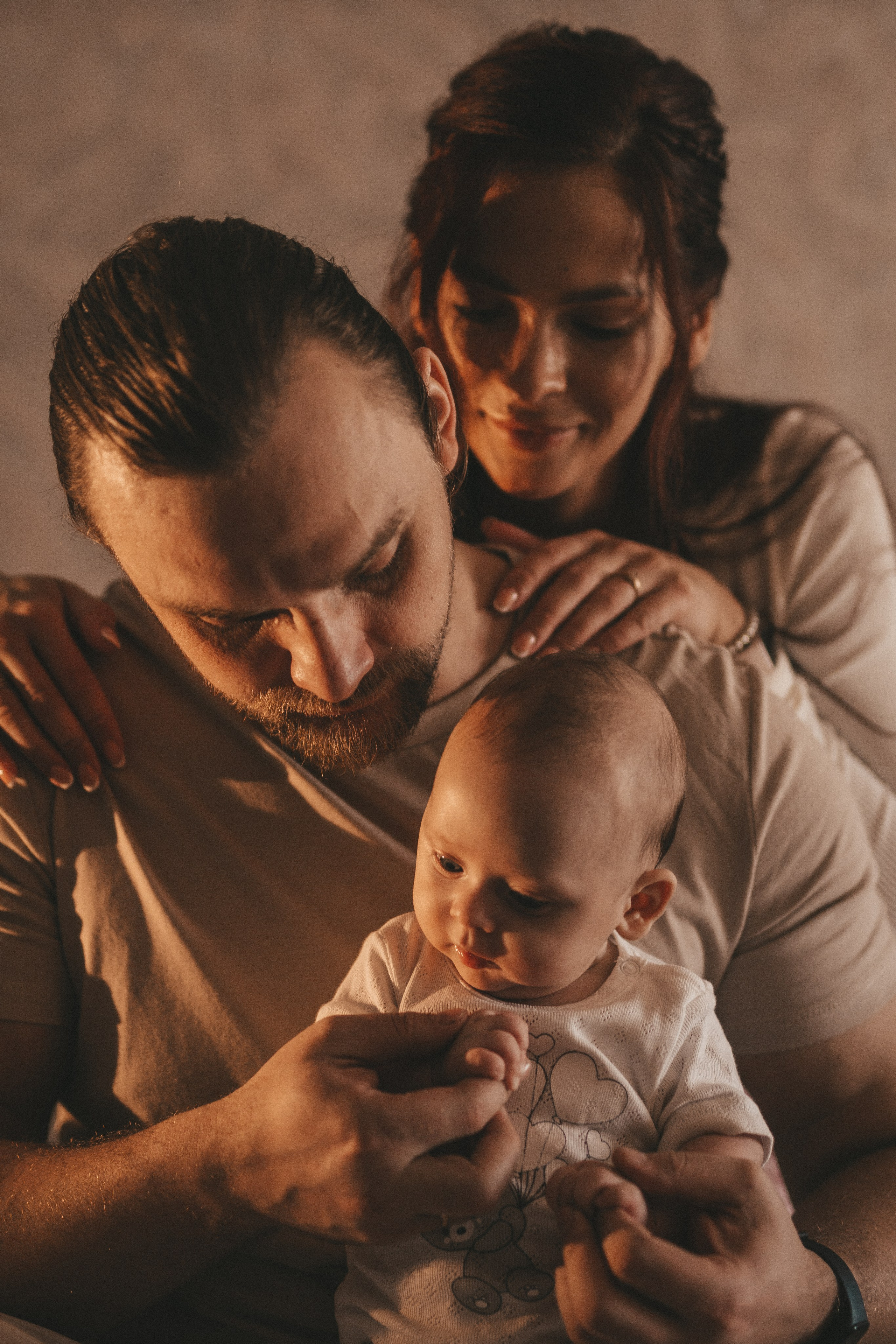 Домашняя семейная фотосессия. Портретный и семейный фотограф во Владивостоке Светлана Мухильченко