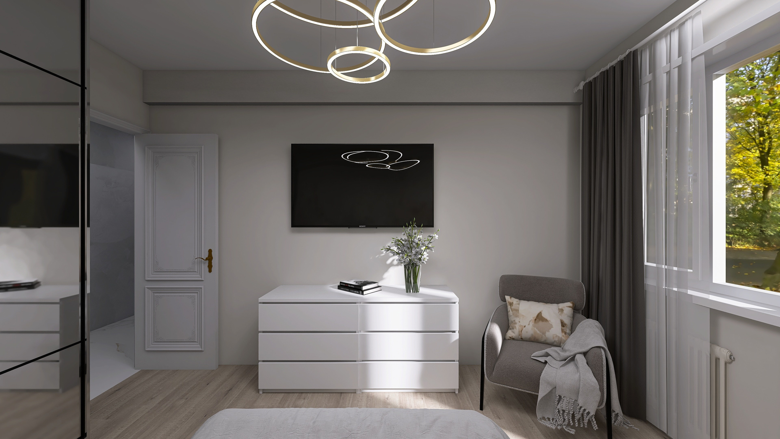 Квартира 58 м² для семьи из 4х человек. Дизайн для каждого