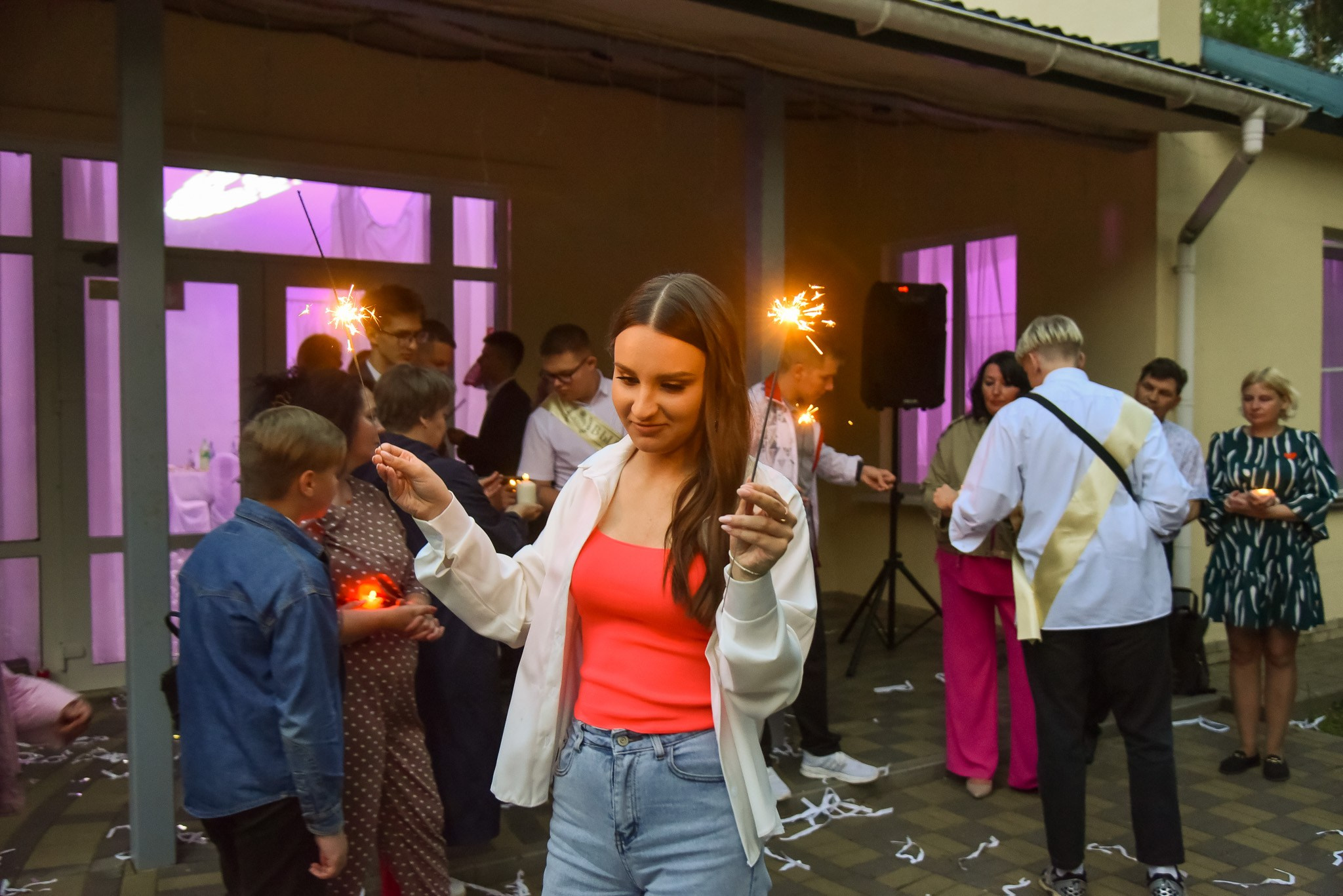 Выпускной 11 кл (банкет до рассвета). Фотограф Олег Юршевич Солигорск Минск