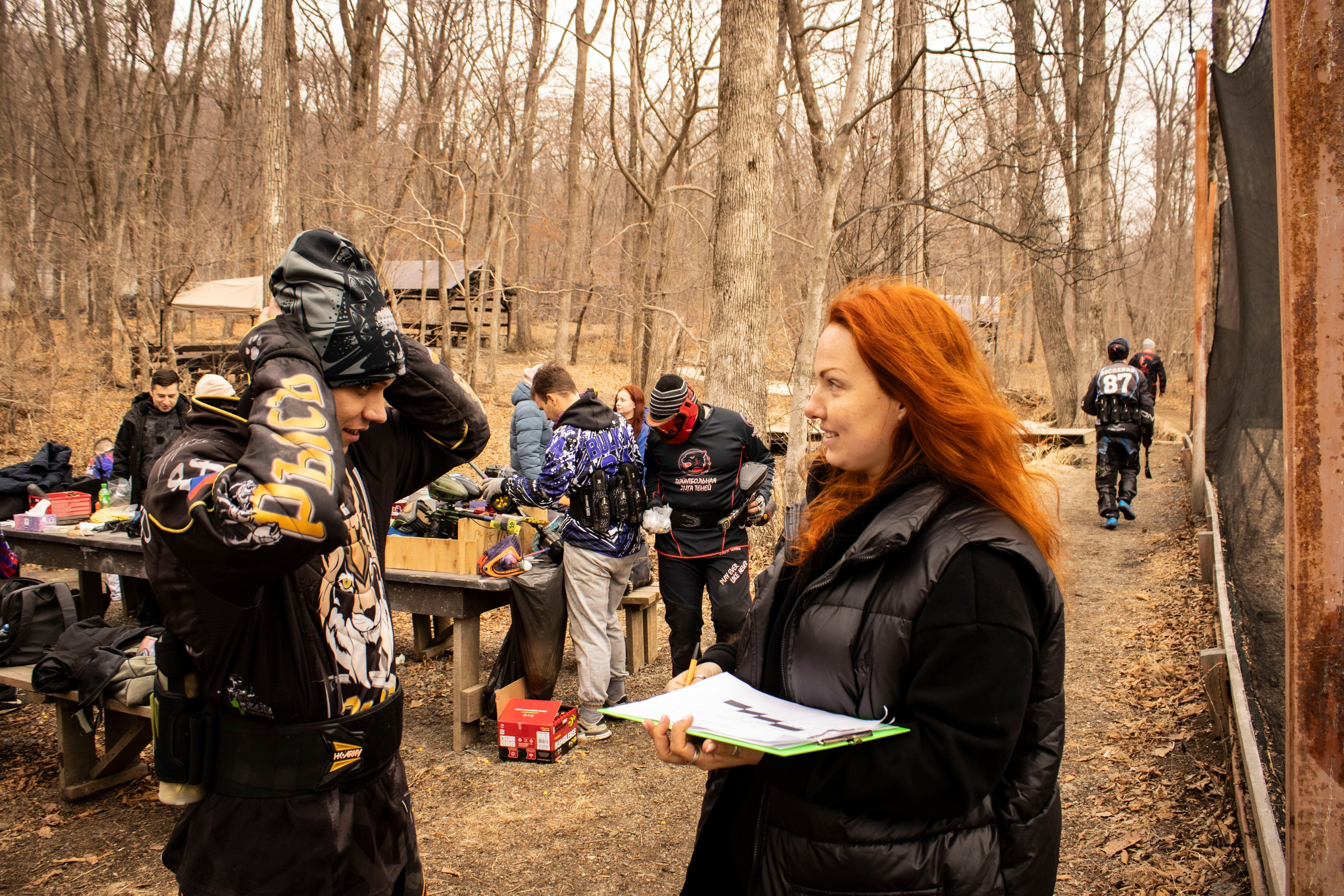 Турнир на кубок Федерации пейнтбола 6 апреля 2024 г. Фотограф г. Владивосток