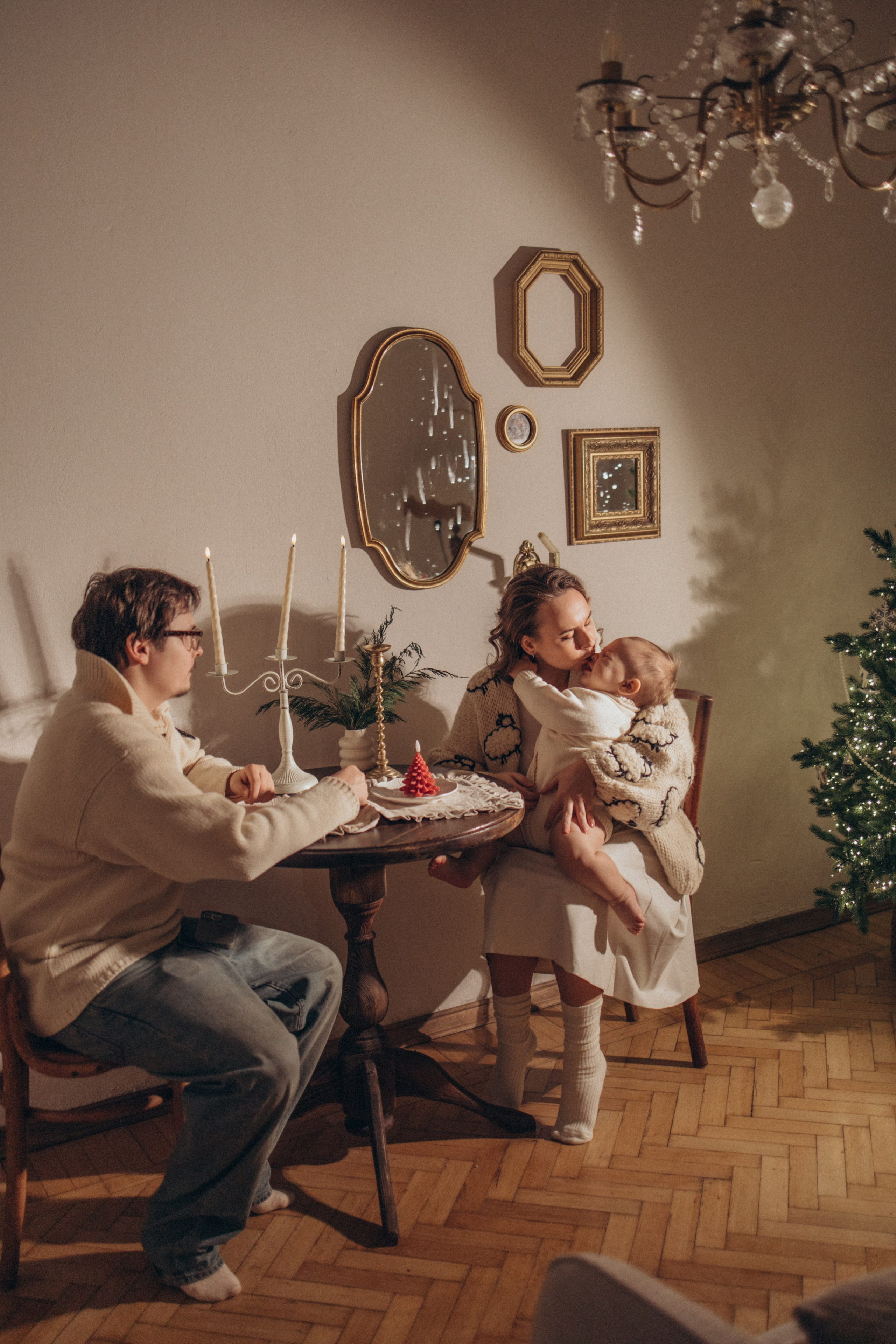 Новогодняя история. Семейный фотограф в Москве Анастасия Шалда