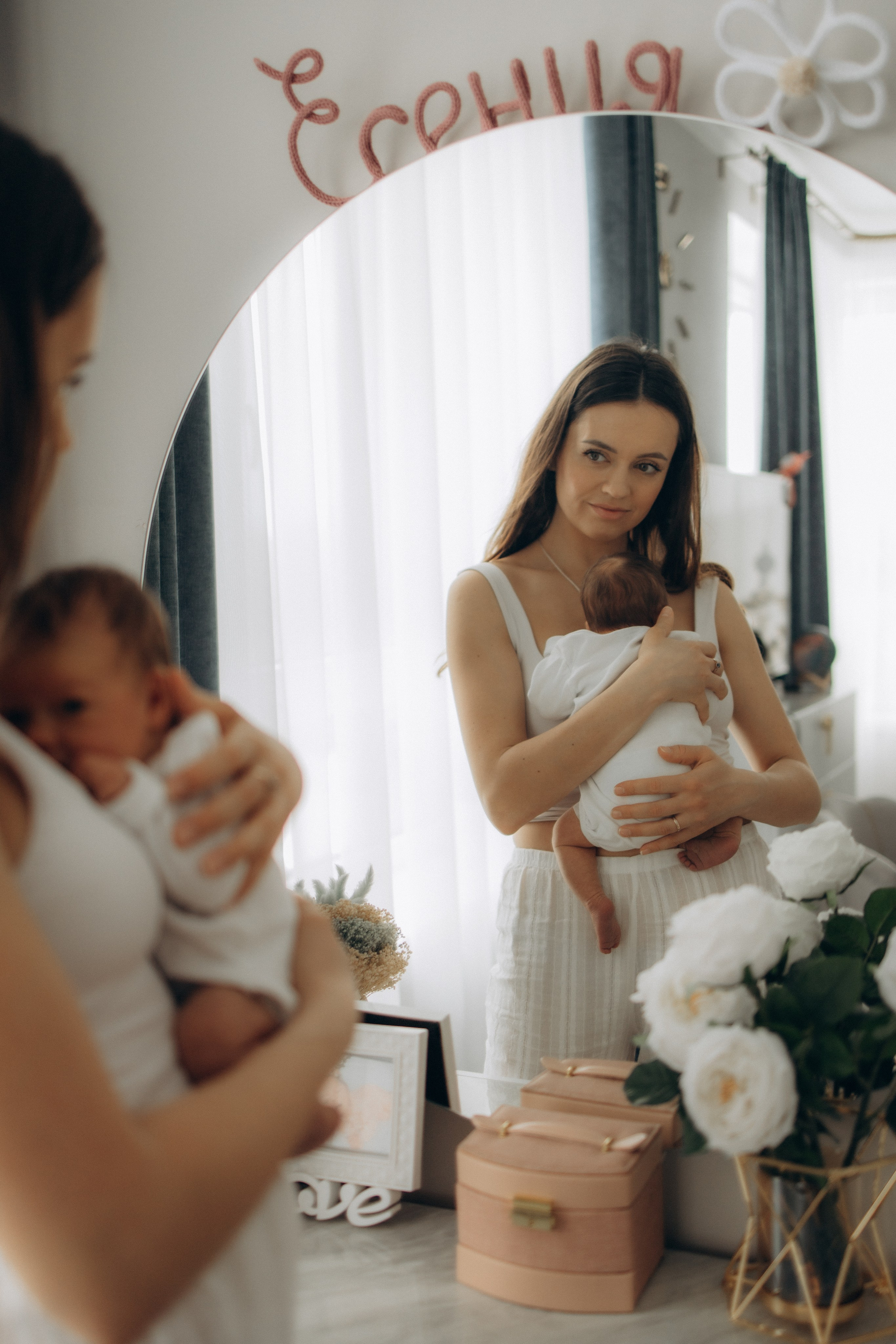 Маленькая кроха Есения. Семейный фотограф в Москве Анастасия Шалда