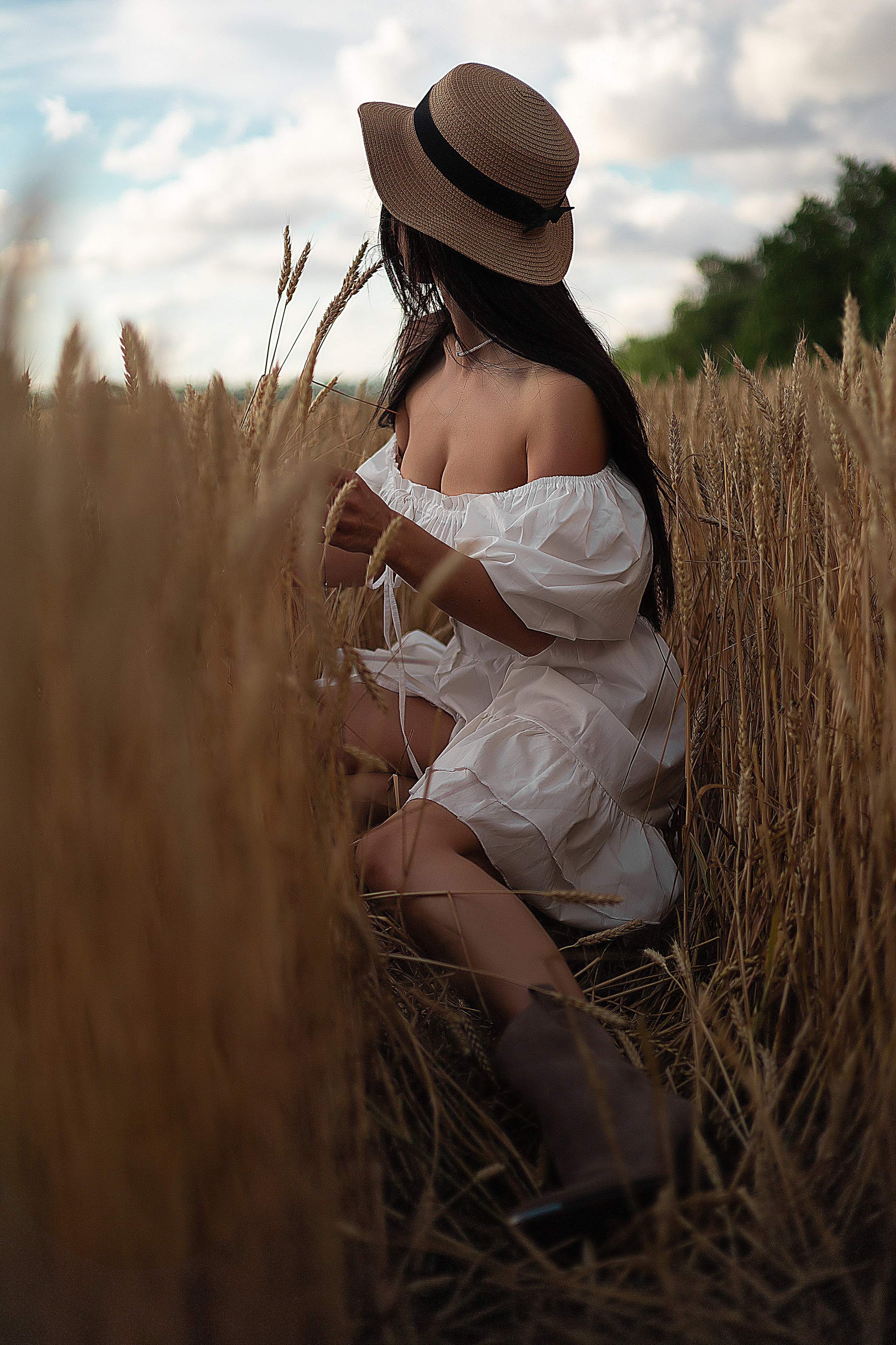 Съемки на улице. Анна Злищева