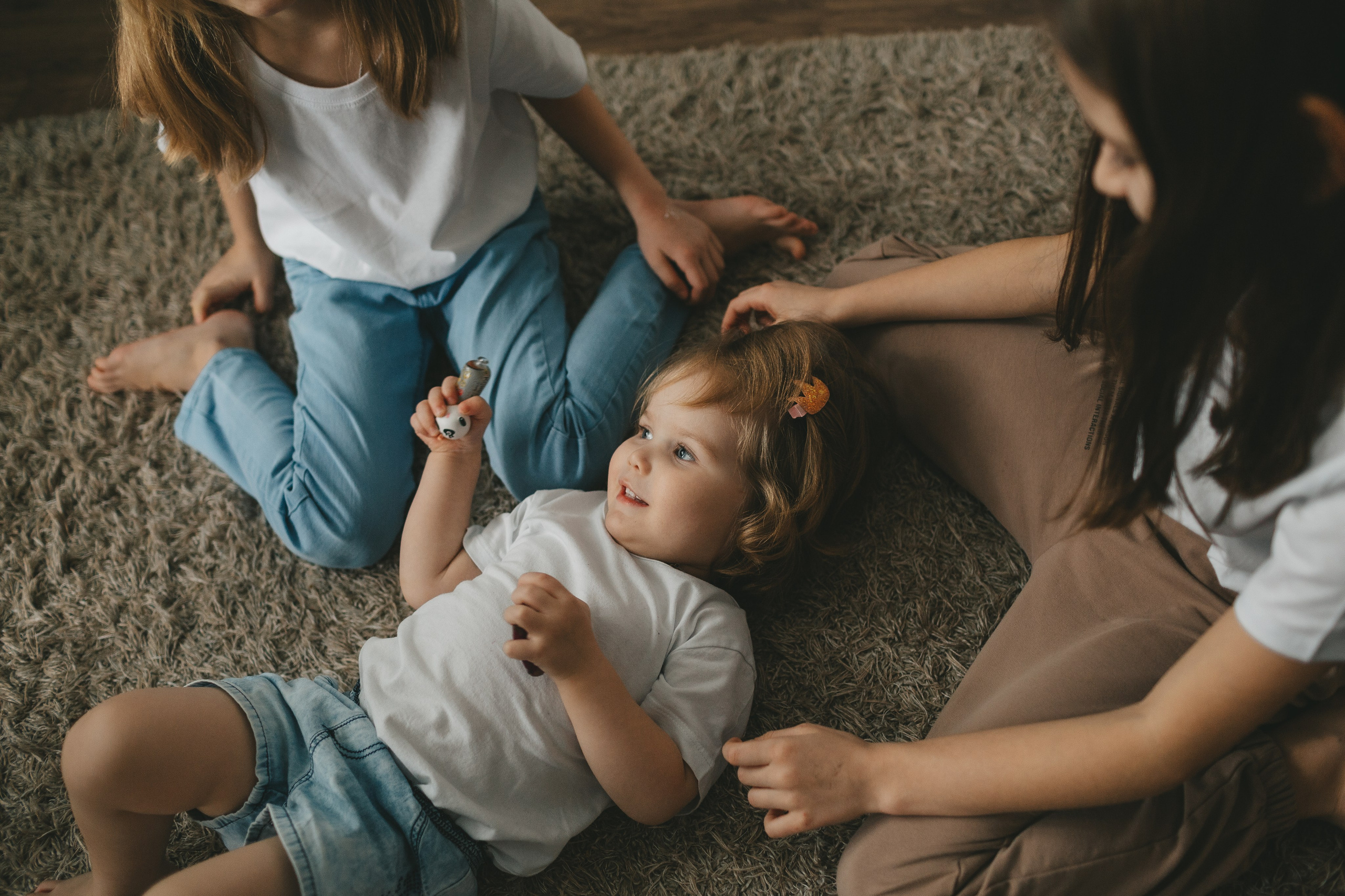 Семья Пети и Алёны (домашняя фотосессия). Семейный и детский фотограф и видеограф в Москве, Дрокина Наталья