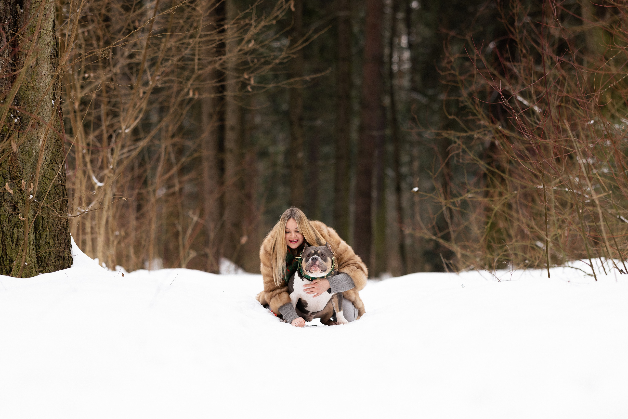 Лера и Наган. Фотограф и видеограф анималист Аганина Дарья