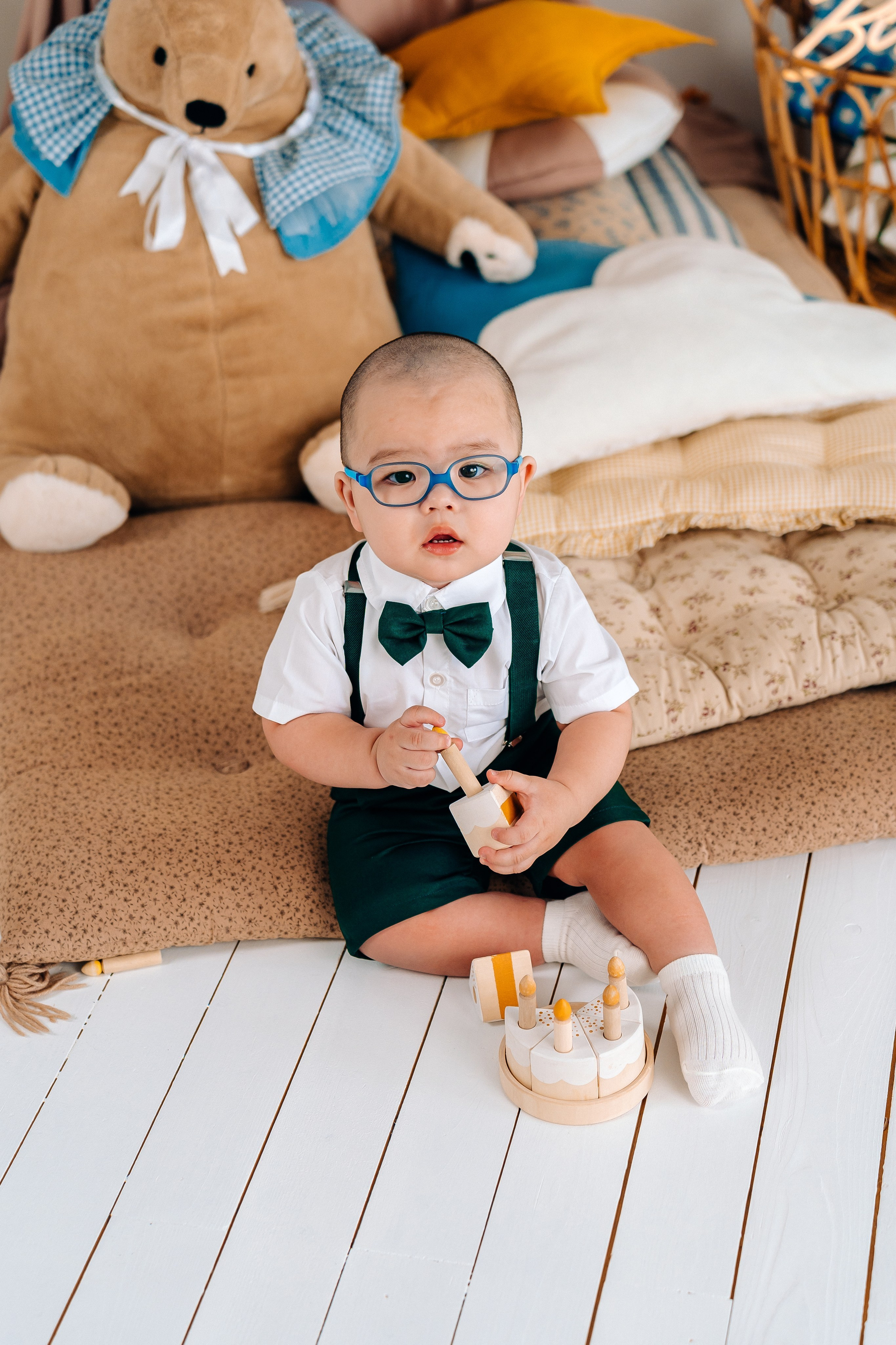 1 годик. «Лама» Детская фотостудия Уфа