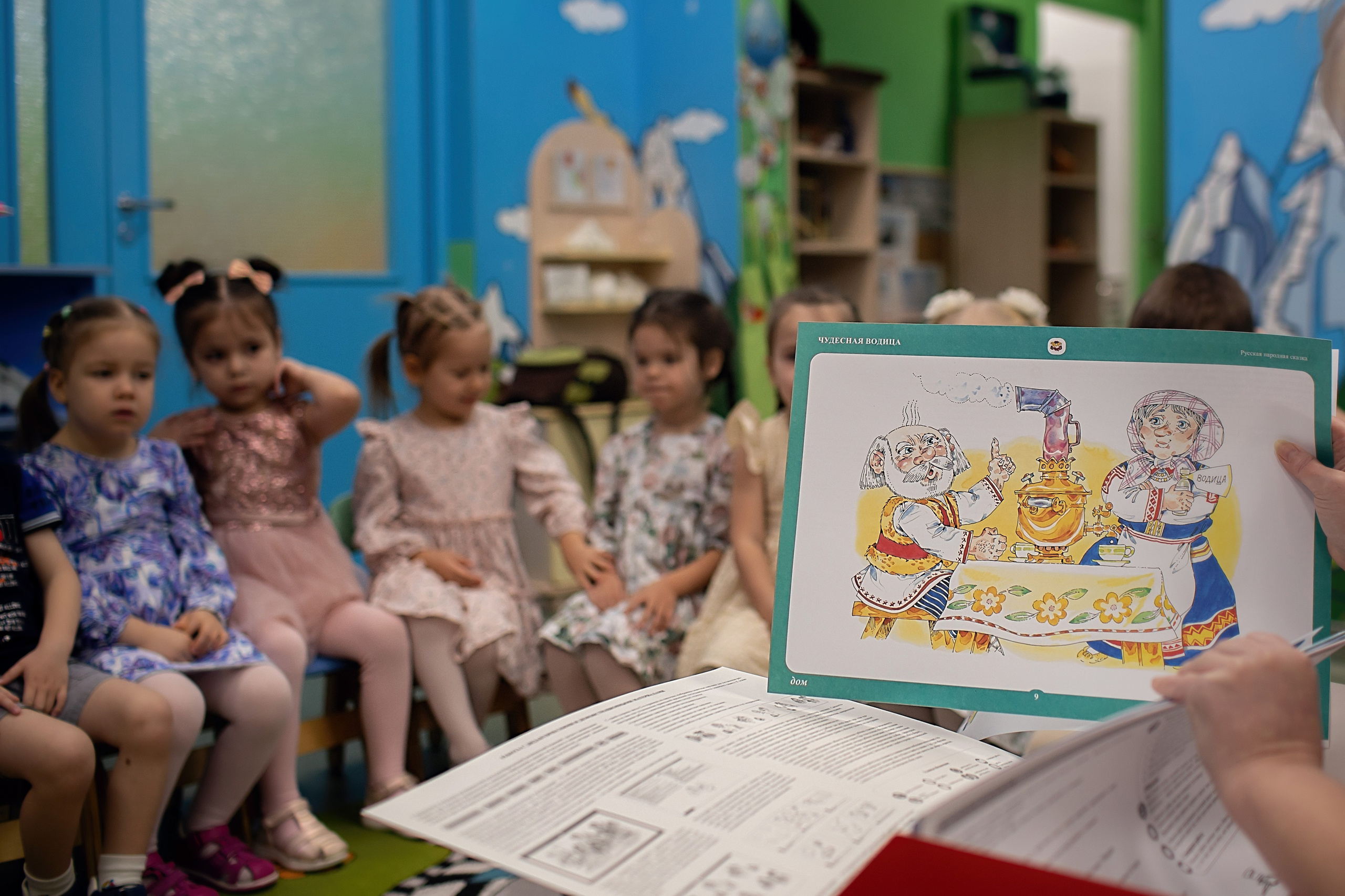 День в саду_Зима_2023 год. Семейный фотограф в Санкт-Петербурге