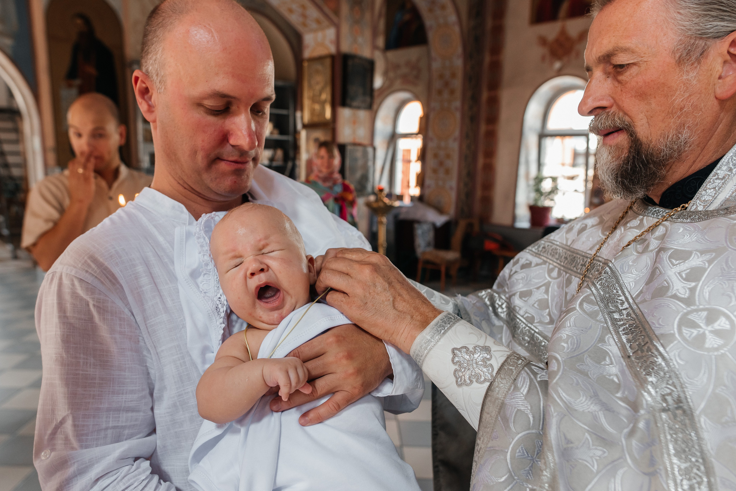 Крещение Артемия. Детский и семейный фотограф выпускной альбом Приморско-Ахтарск