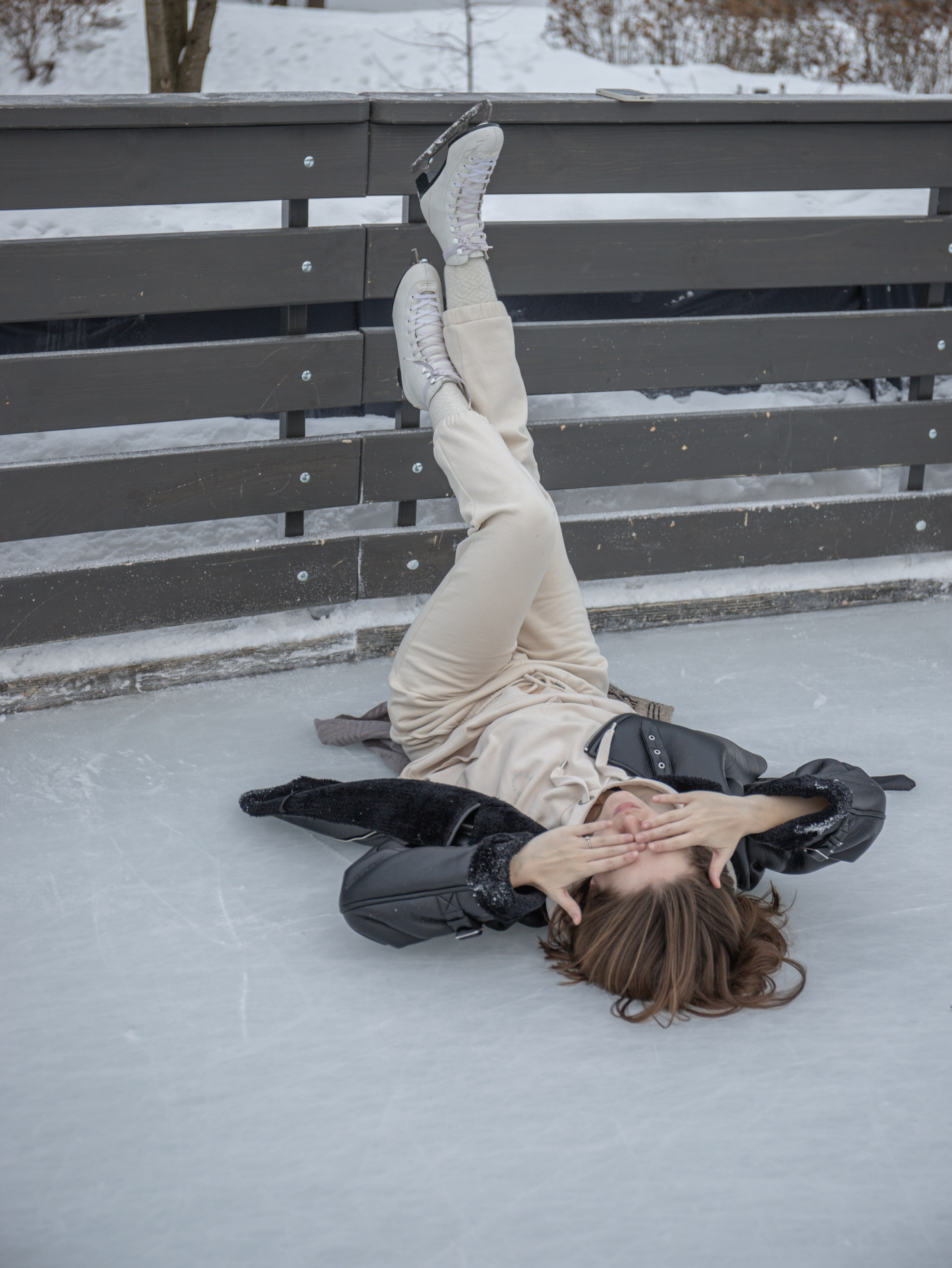 На катке. Свадебный и семейный фотограф в Москве Мила Широких
