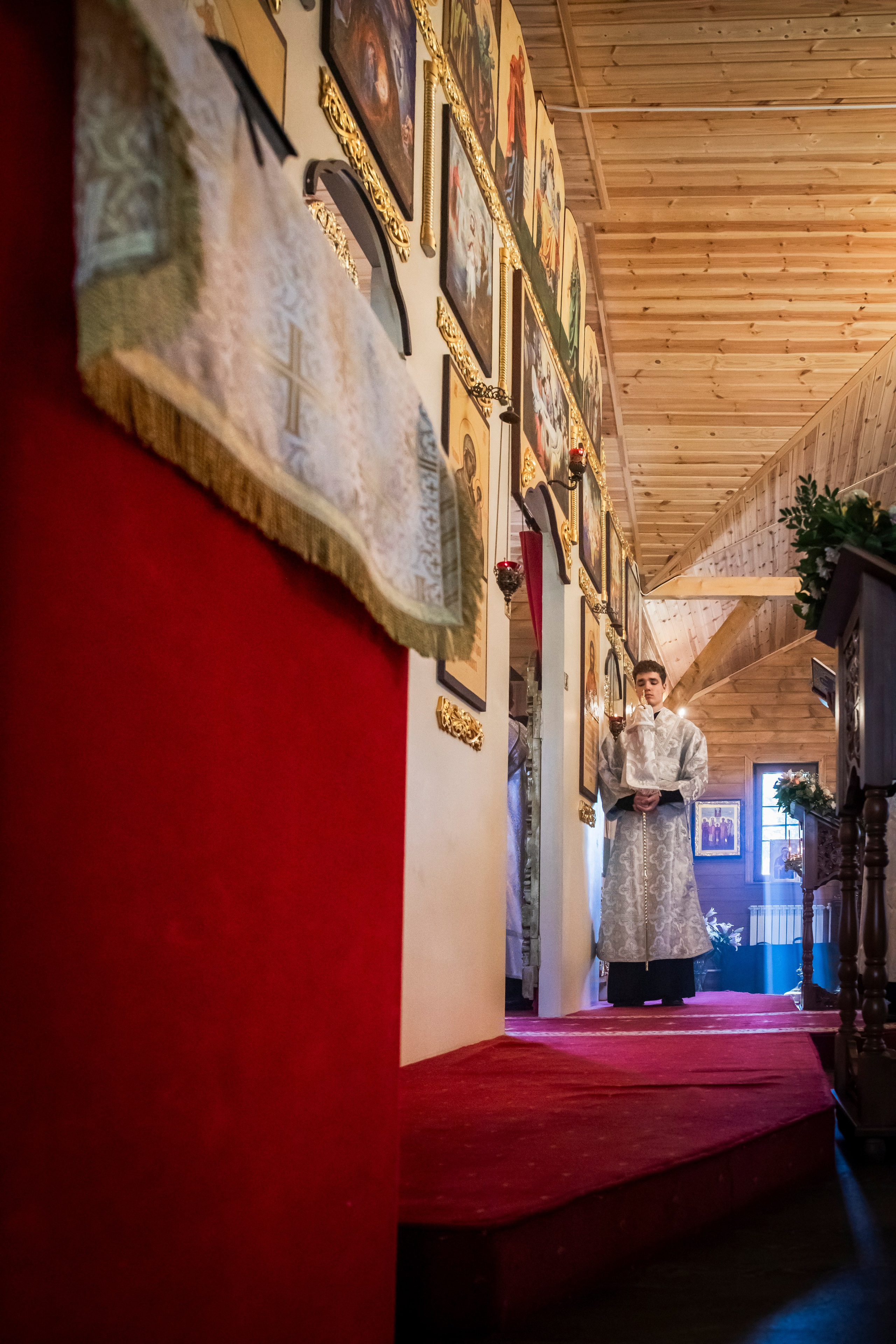 Епископ Силуан Павло-Посадский служба в храме св.Николая 25.08.2024. Арт- фотограф Москва