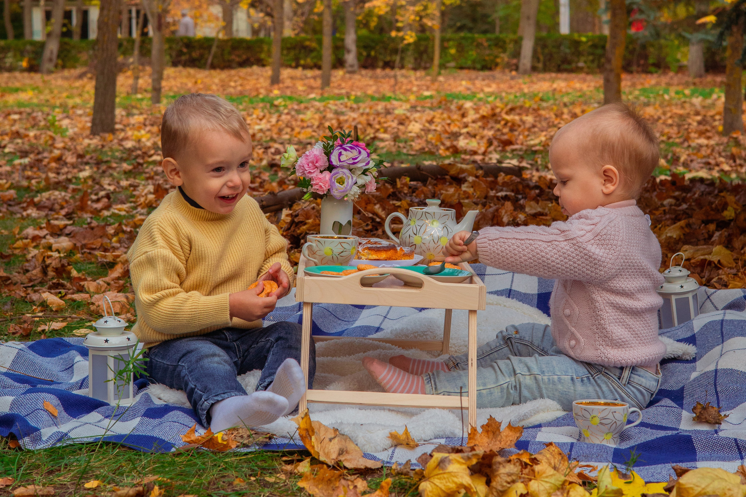 Полина и Даня осень. Семейный и детский фотограф в Михайловке Татьяна Лестьева
