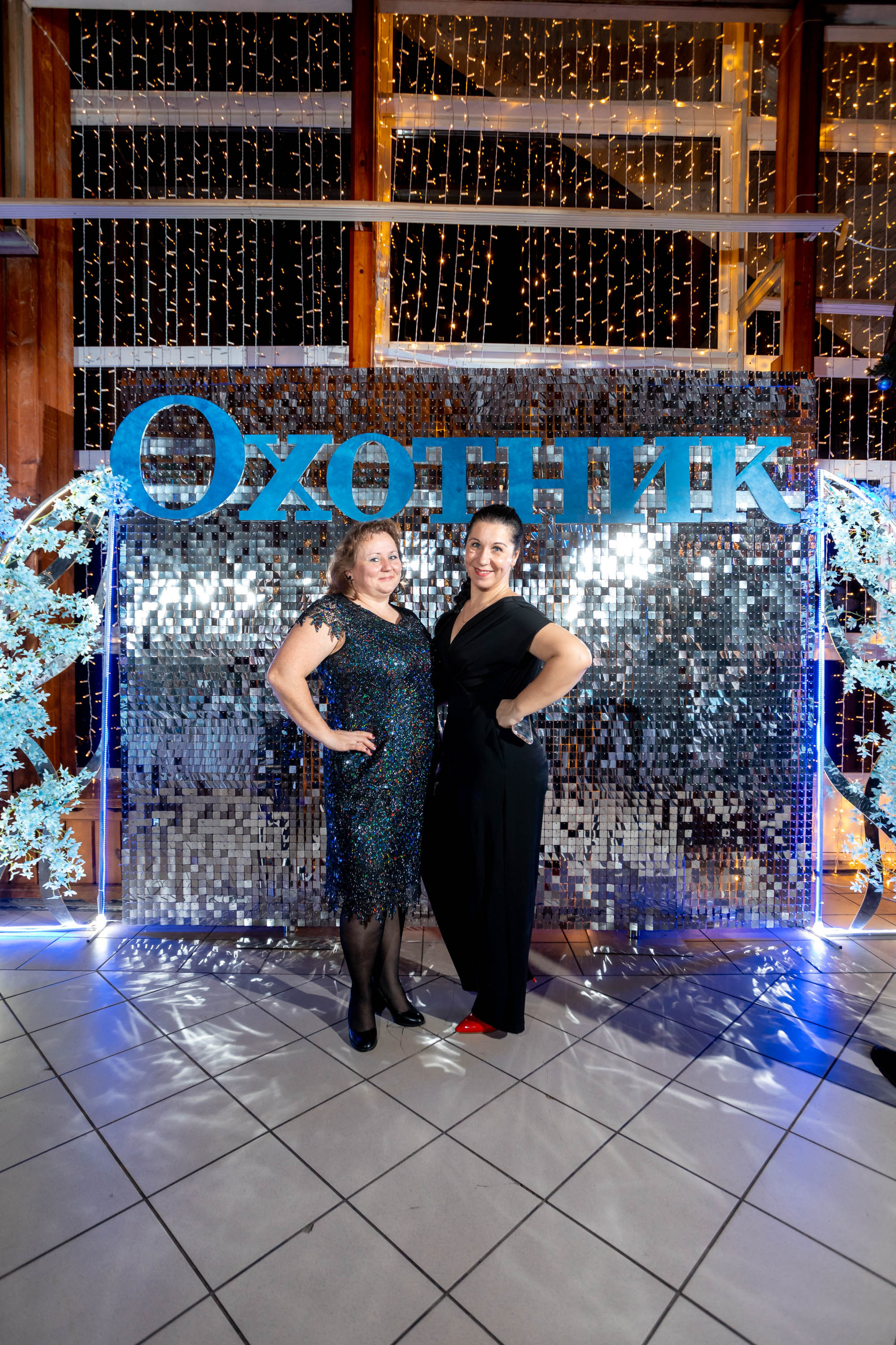 Съемка Новогоднего корпоратива в ресторане Охотник 23.12.2022 г. Свадебный и семейный фотограф в Москве и МО Елена Агапова