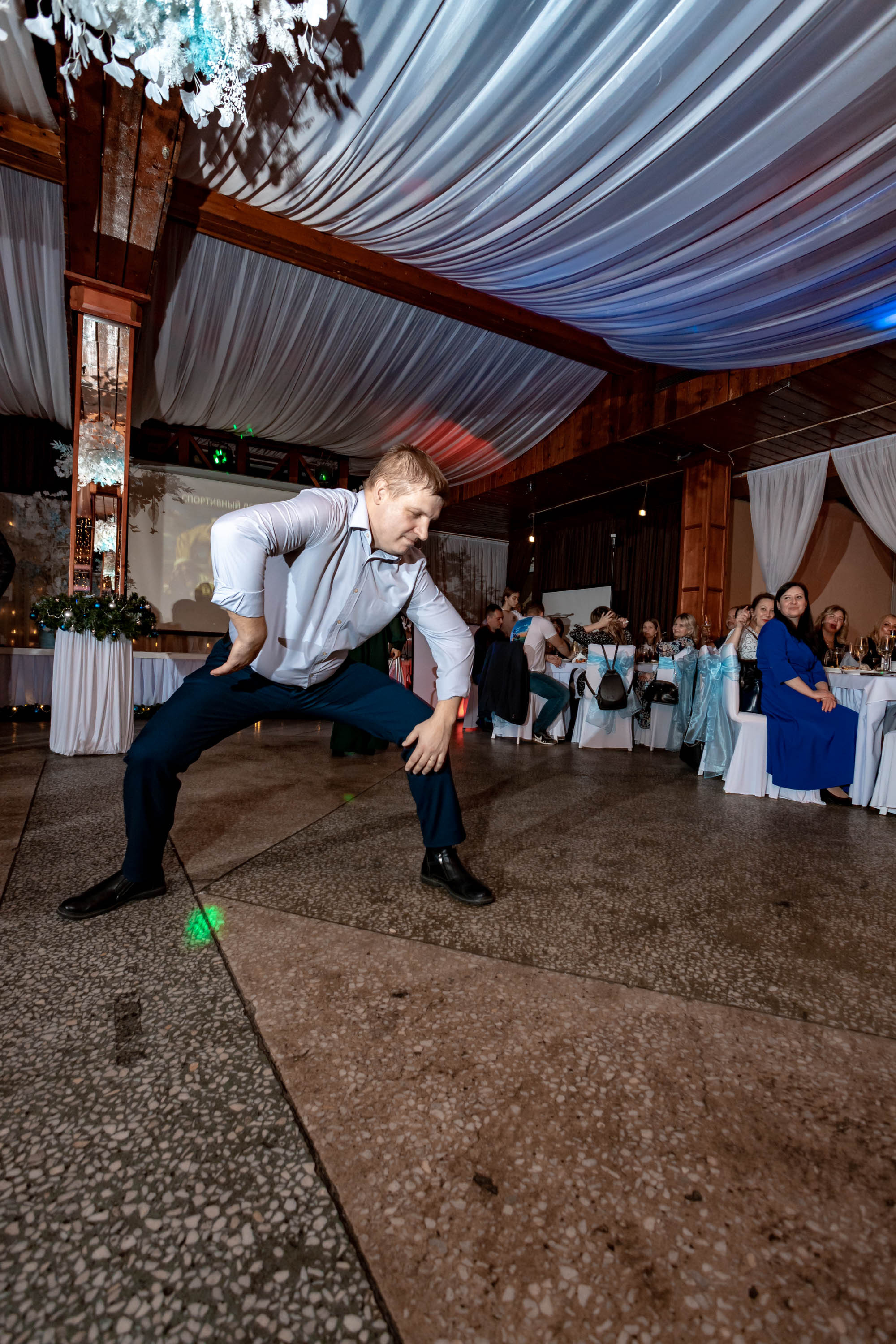 Съемка Новогоднего корпоратива в ресторане Охотник 23.12.2022 г. Свадебный и семейный фотограф в Москве и МО Елена Агапова