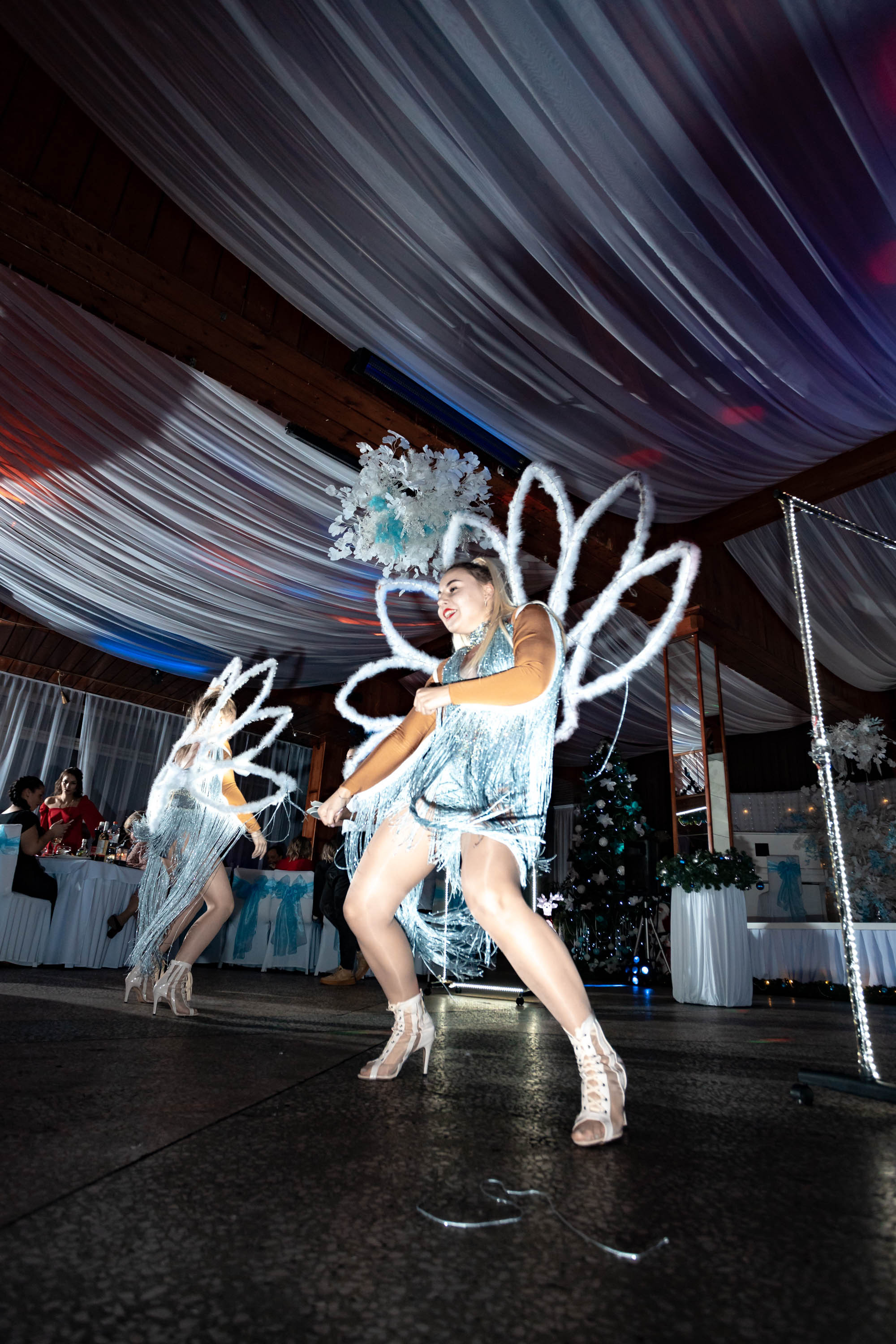 Съемка Новогоднего корпоратива в ресторане Охотник 23.12.2022 г. Свадебный и семейный фотограф в Москве и МО Елена Агапова