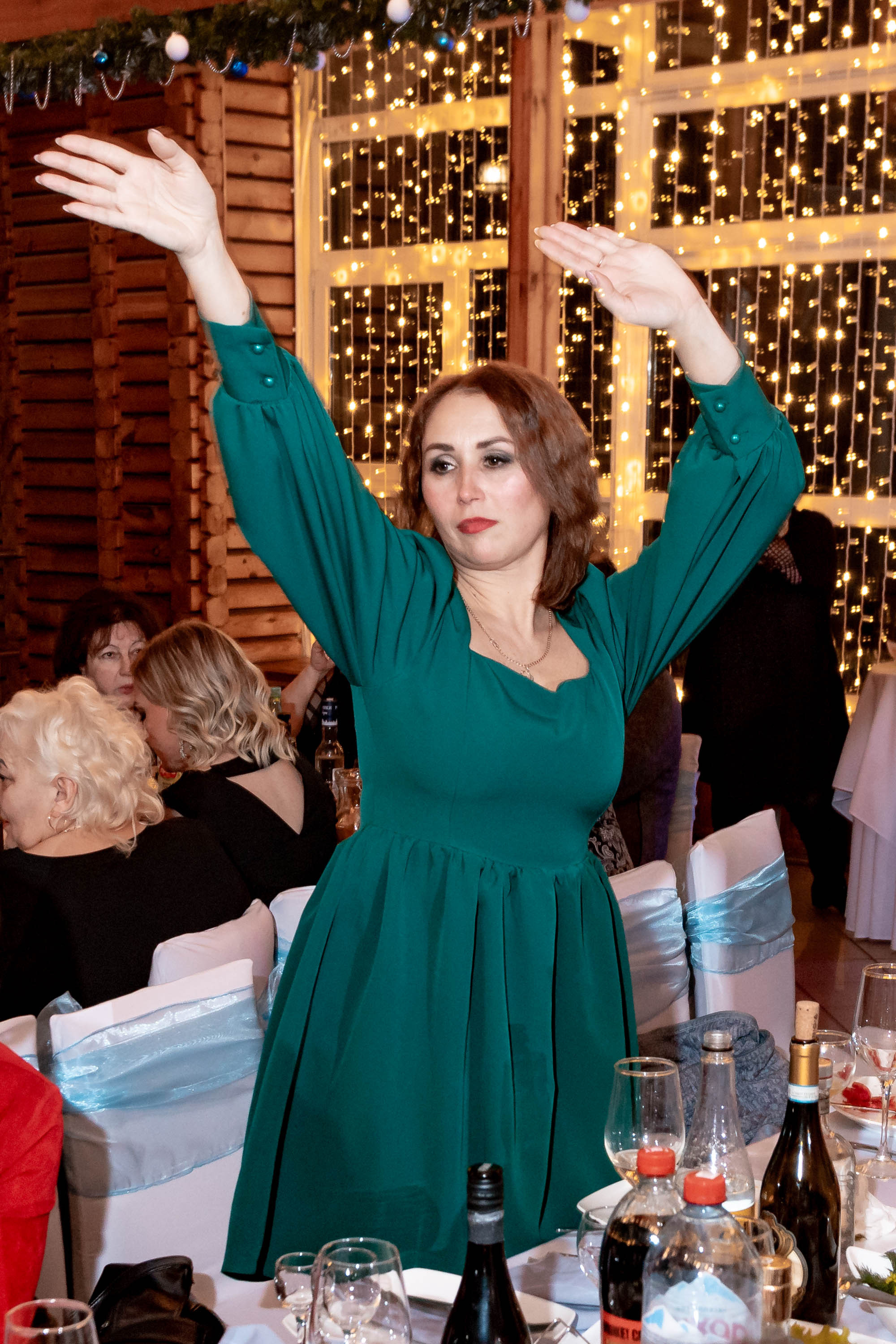 Съемка Новогоднего корпоратива в ресторане Охотник 23.12.2022 г. Свадебный и семейный фотограф в Москве и МО Елена Агапова