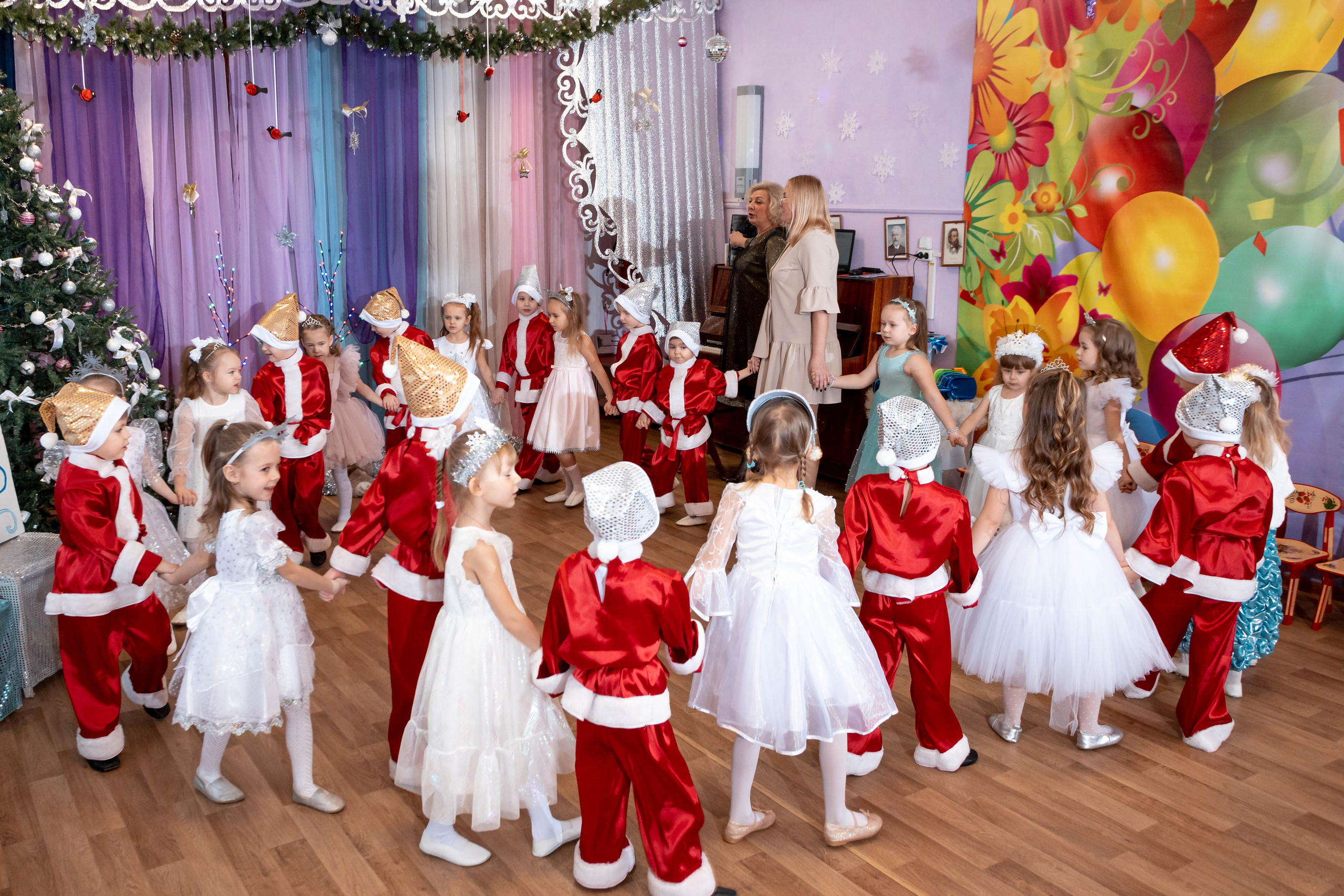 Новогодний утренник в Детском саду № 25 (Орехово-Зуево). Свадебный и семейный фотограф в Москве и МО Елена Агапова