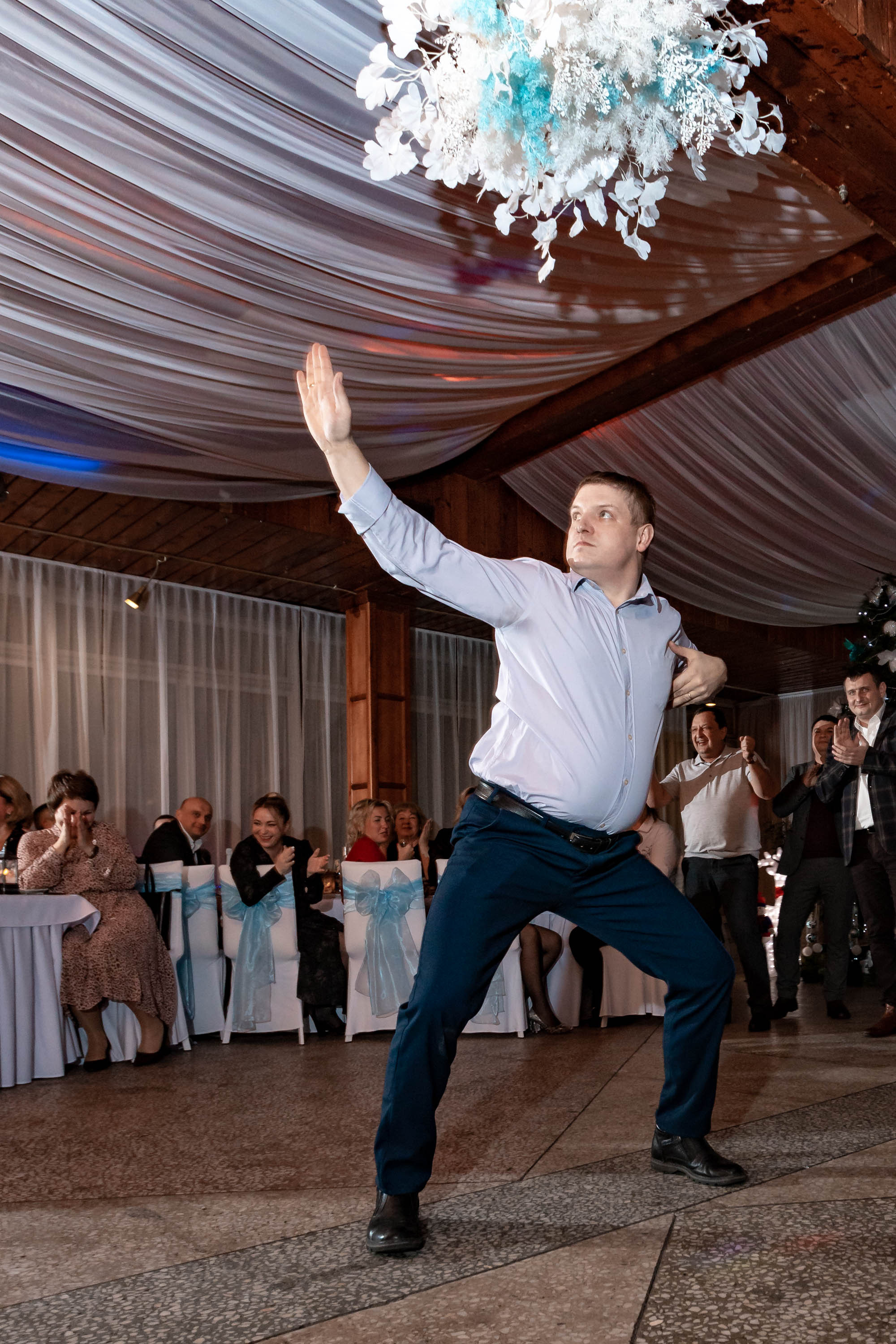 Съемка Новогоднего корпоратива в ресторане Охотник 23.12.2022 г. Свадебный и семейный фотограф в Москве и МО Елена Агапова