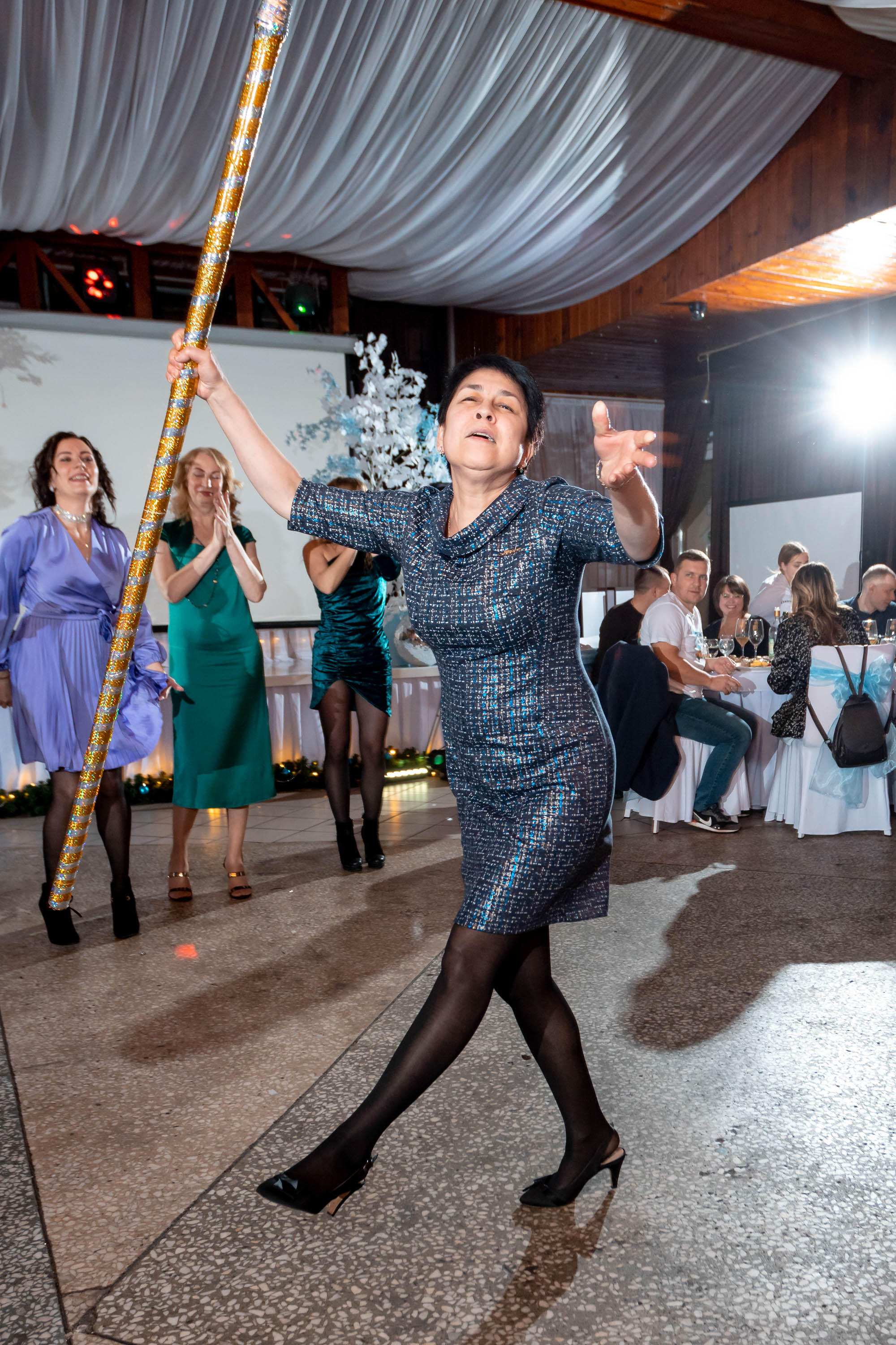 Съемка Новогоднего корпоратива в ресторане Охотник 23.12.2022 г. Свадебный и семейный фотограф в Москве и МО Елена Агапова