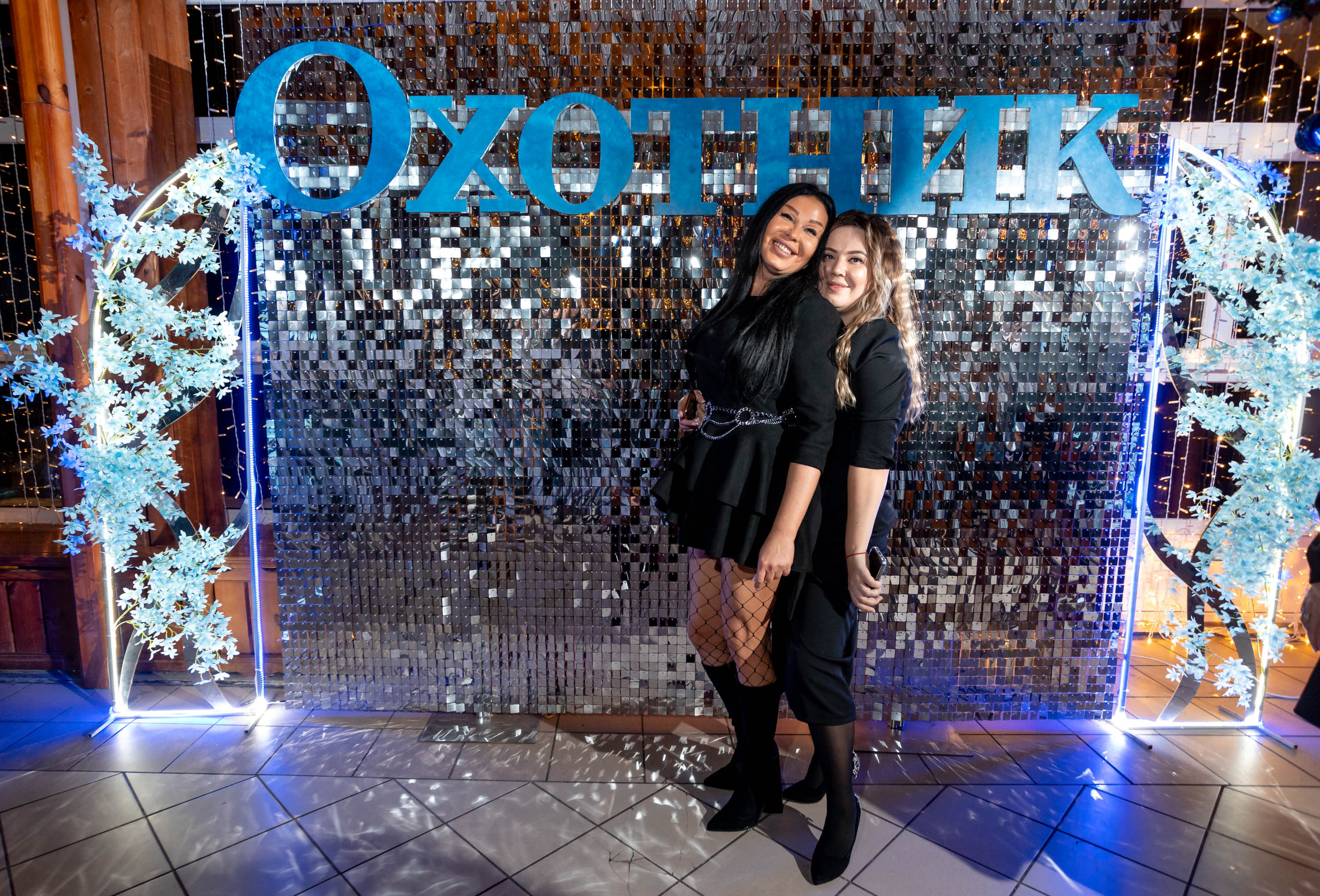 Съемка Новогоднего корпоратива в ресторане Охотник 23.12.2022 г. Свадебный и семейный фотограф в Москве и МО Елена Агапова