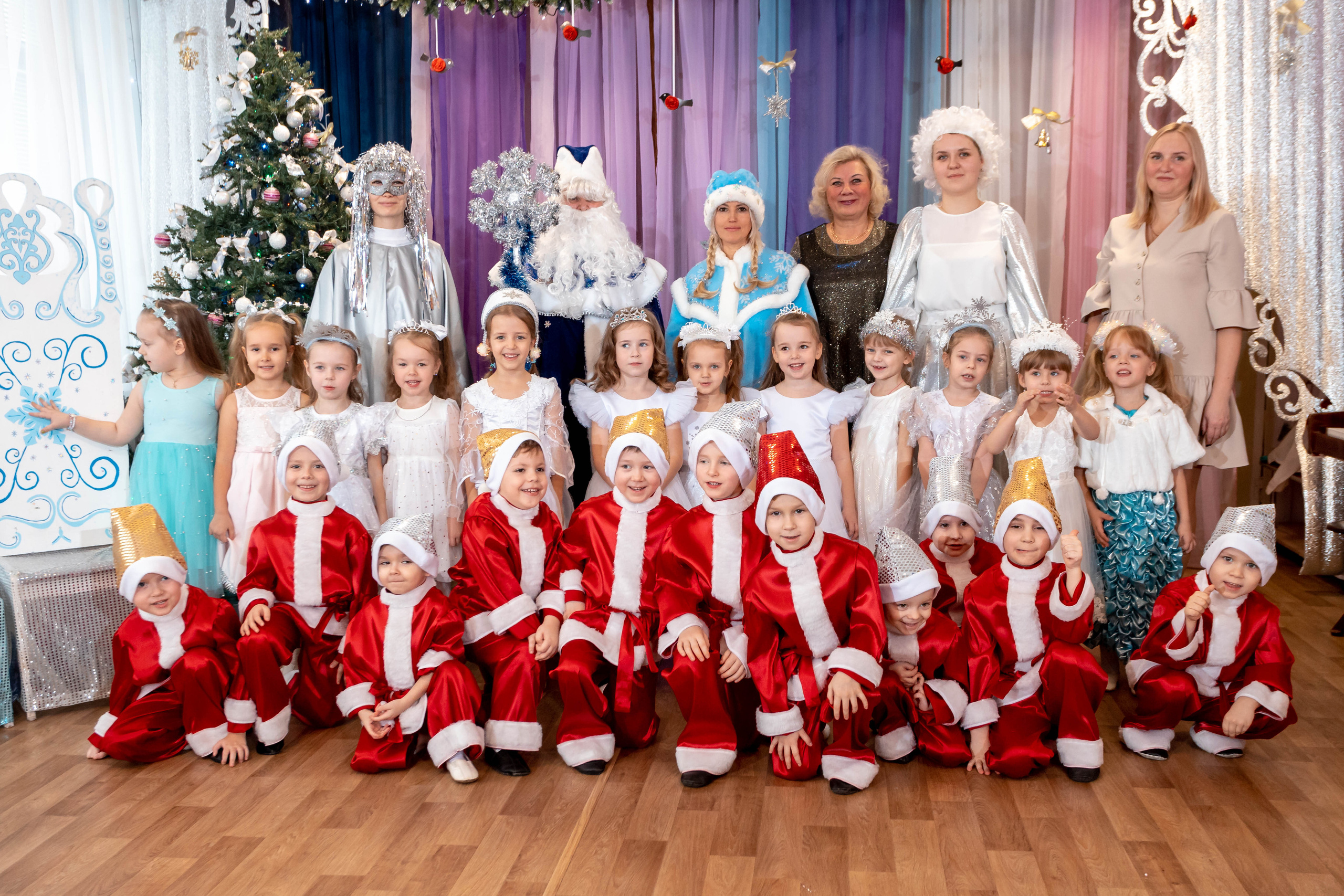 Новогодний утренник в Детском саду № 25 (Орехово-Зуево). Свадебный и семейный фотограф в Москве и МО Елена Агапова