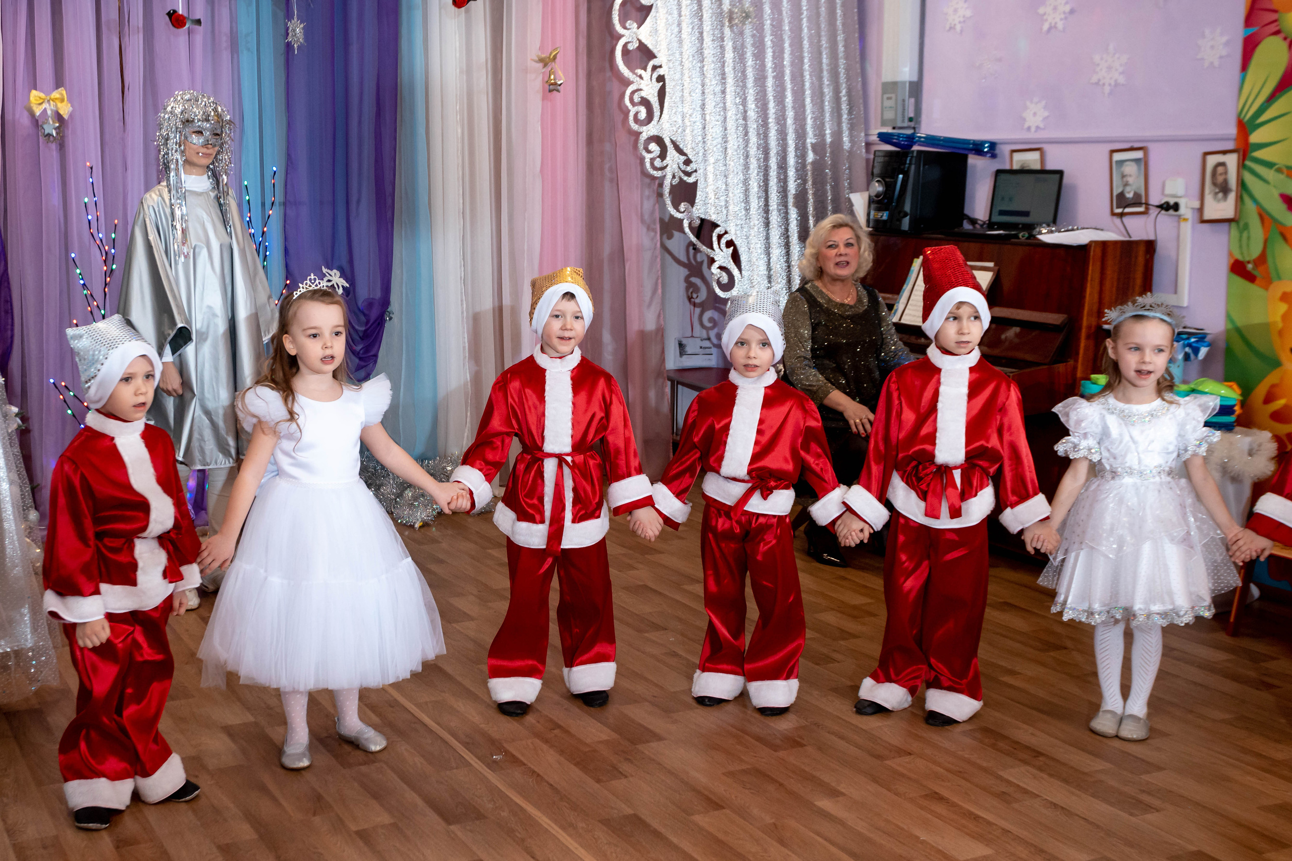 Новогодний утренник в Детском саду № 25 (Орехово-Зуево). Свадебный и семейный фотограф в Москве и МО Елена Агапова