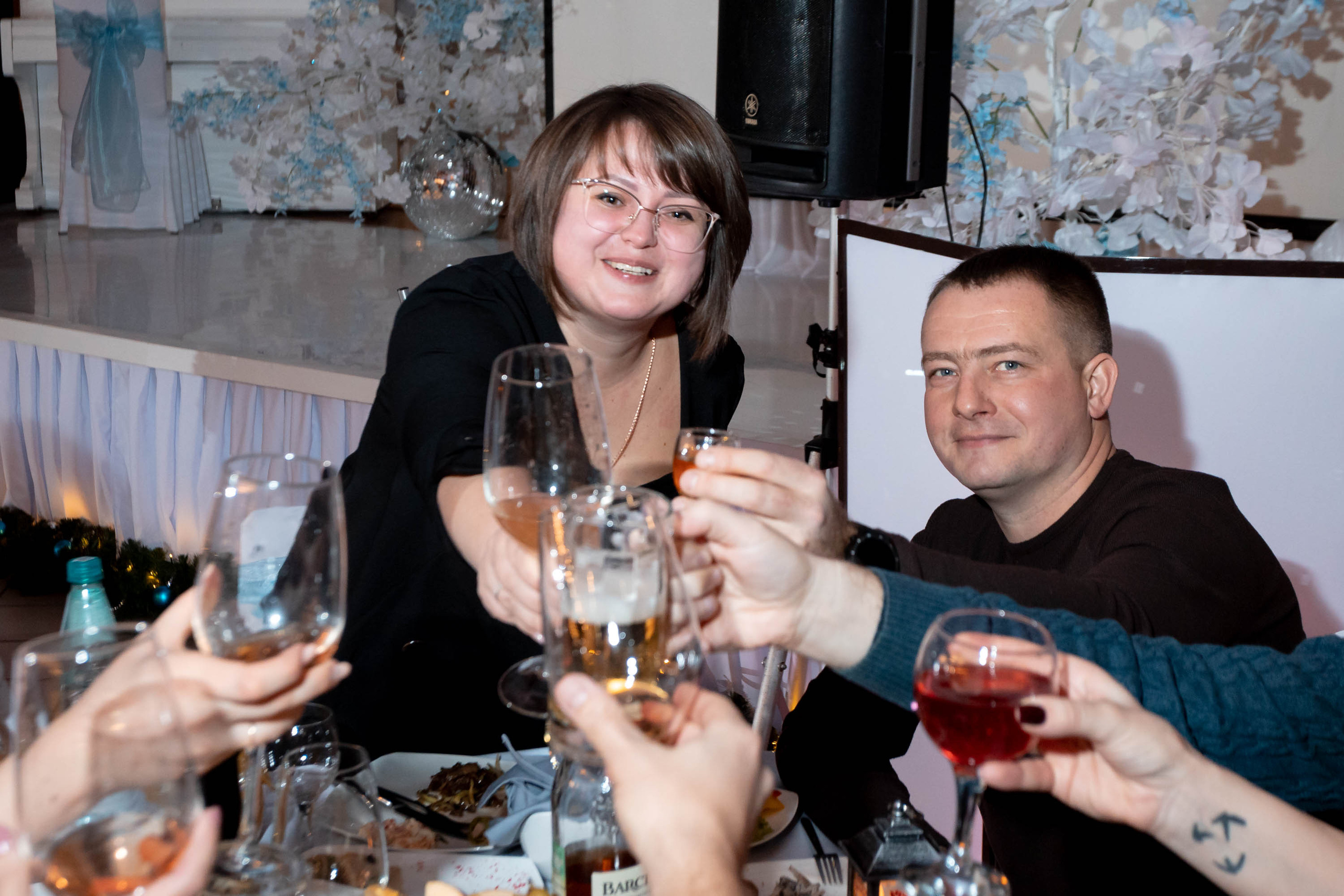 Съемка Новогоднего корпоратива в ресторане Охотник 23.12.2022 г. Свадебный и семейный фотограф в Москве и МО Елена Агапова