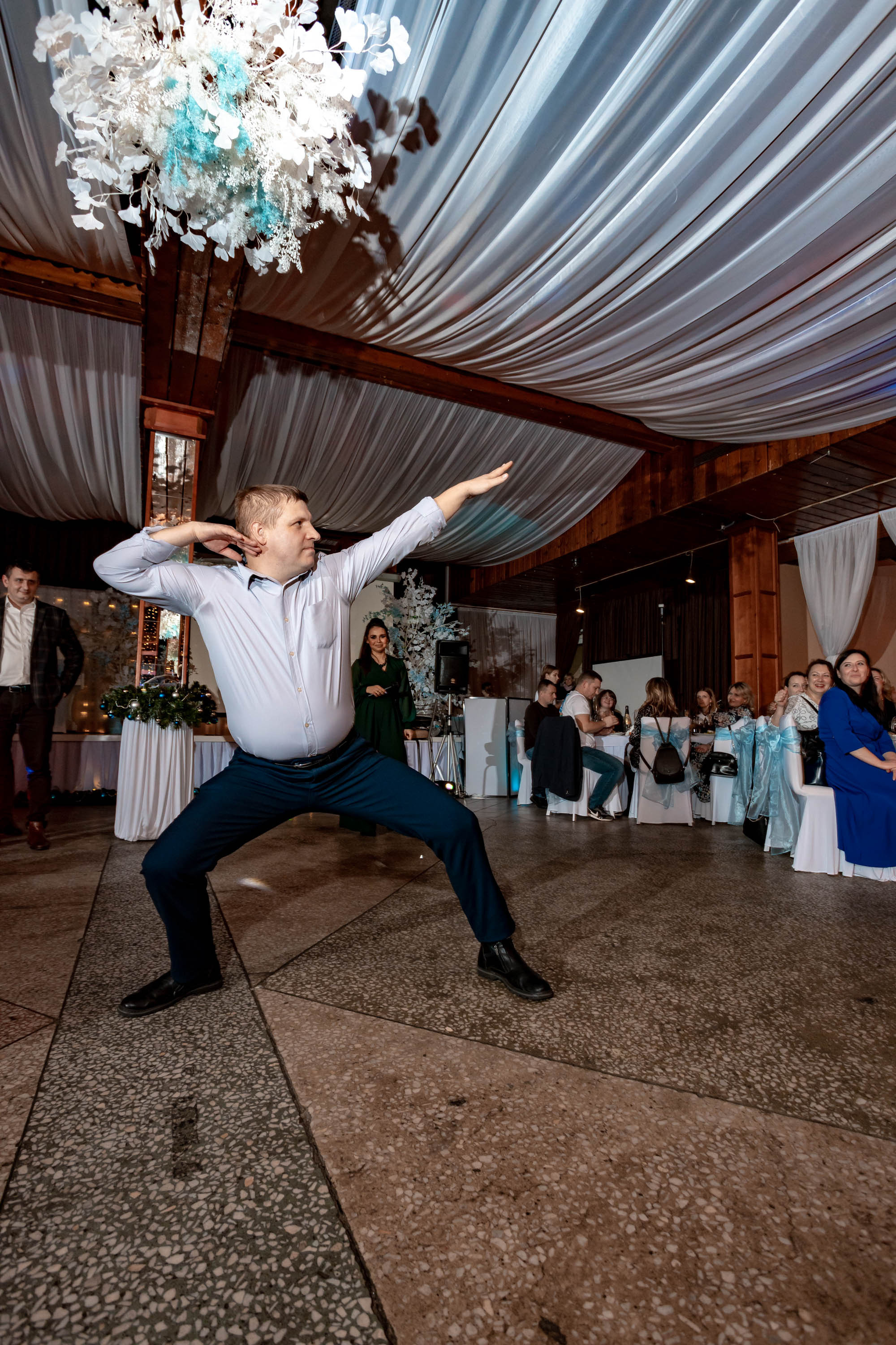 Съемка Новогоднего корпоратива в ресторане Охотник 23.12.2022 г. Свадебный и семейный фотограф в Москве и МО Елена Агапова