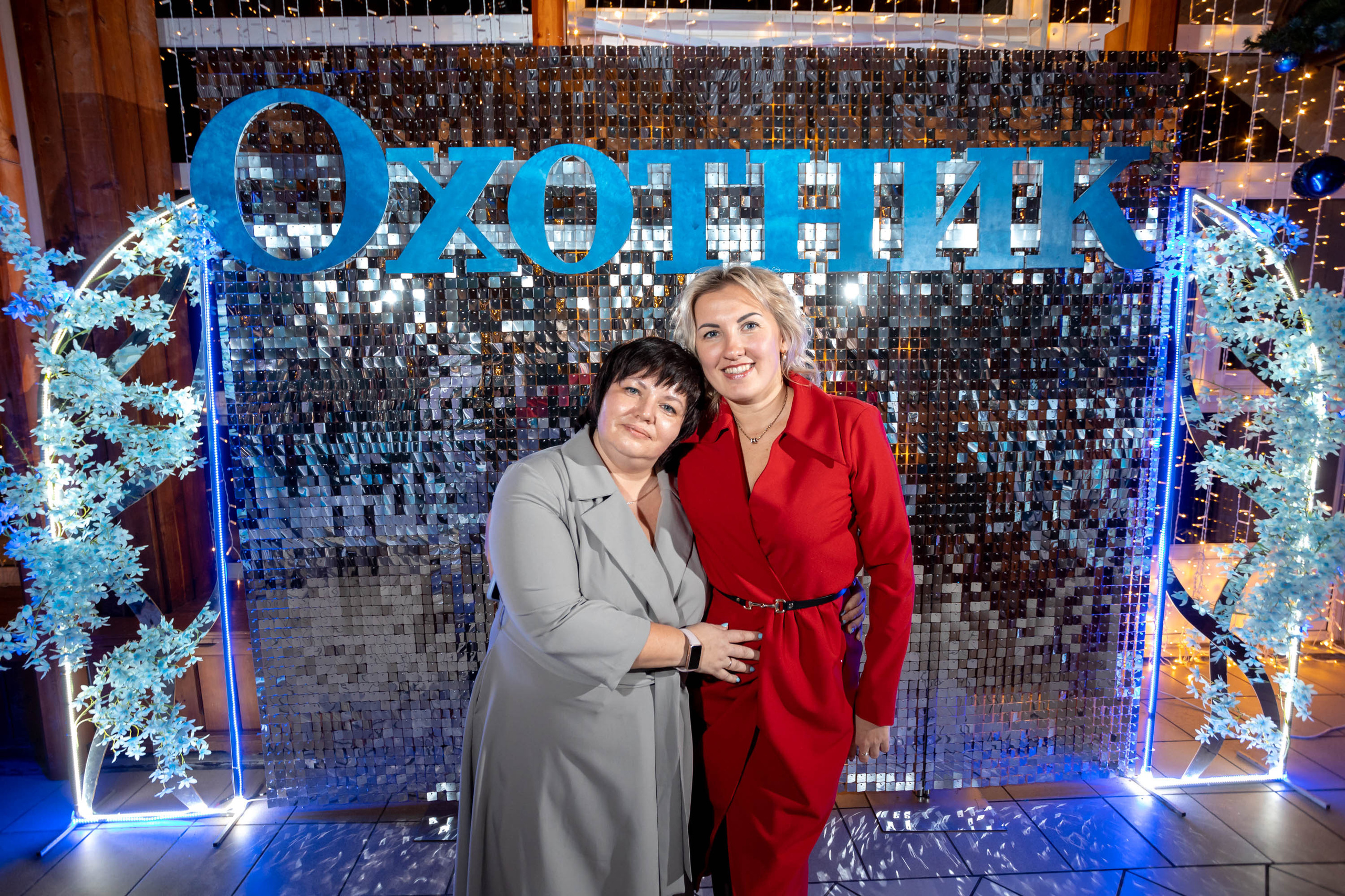 Съемка Новогоднего корпоратива в ресторане Охотник 23.12.2022 г. Свадебный и семейный фотограф в Москве и МО Елена Агапова