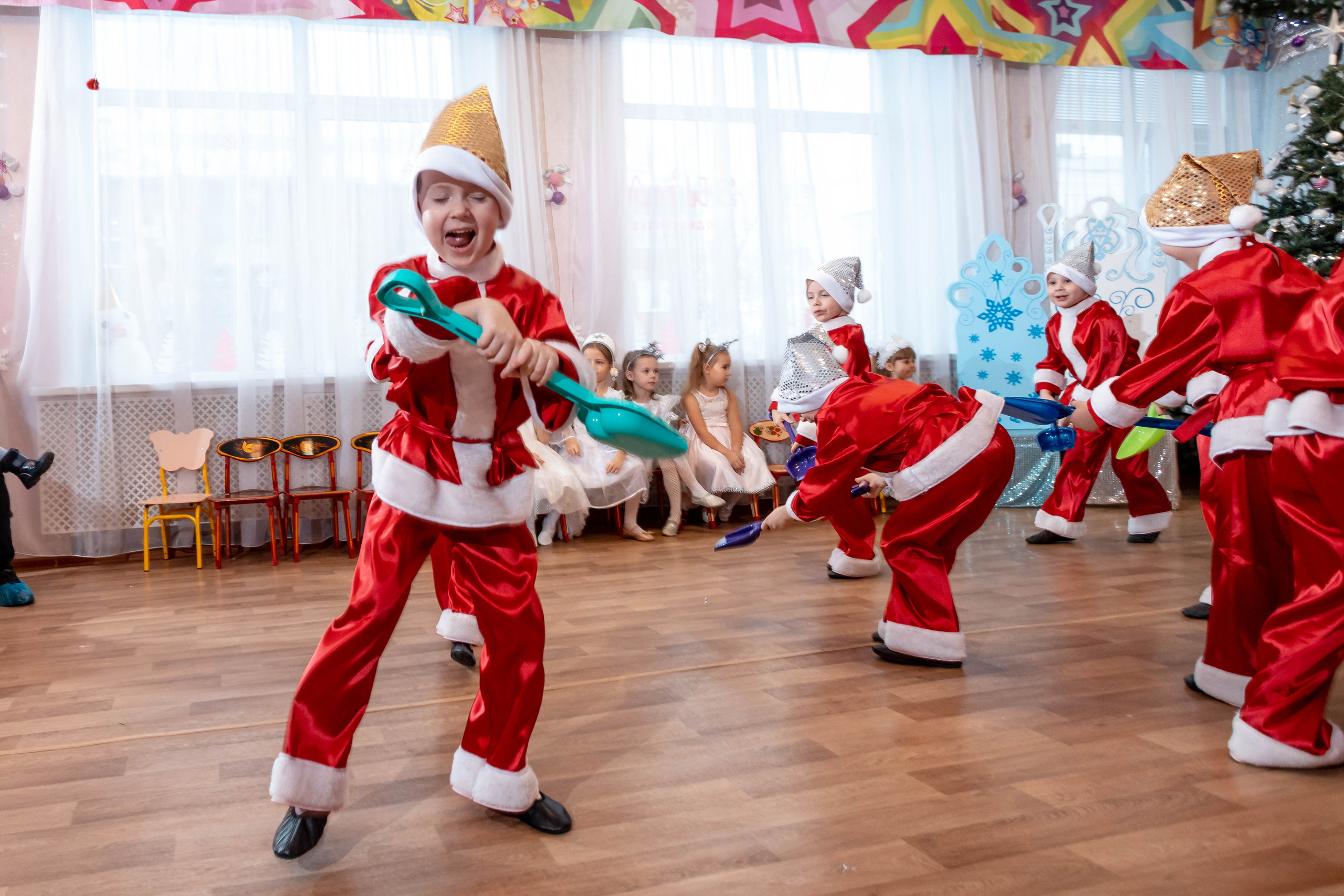 Новогодний утренник в Детском саду № 25 (Орехово-Зуево). Свадебный и семейный фотограф в Москве и МО Елена Агапова