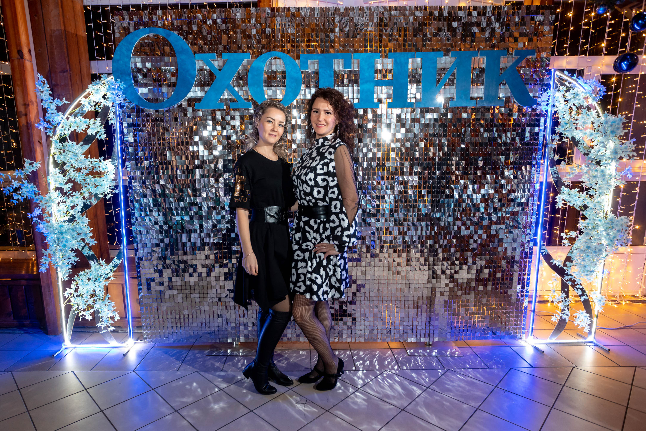 Съемка Новогоднего корпоратива в ресторане Охотник 23.12.2022 г. Свадебный и семейный фотограф в Москве и МО Елена Агапова