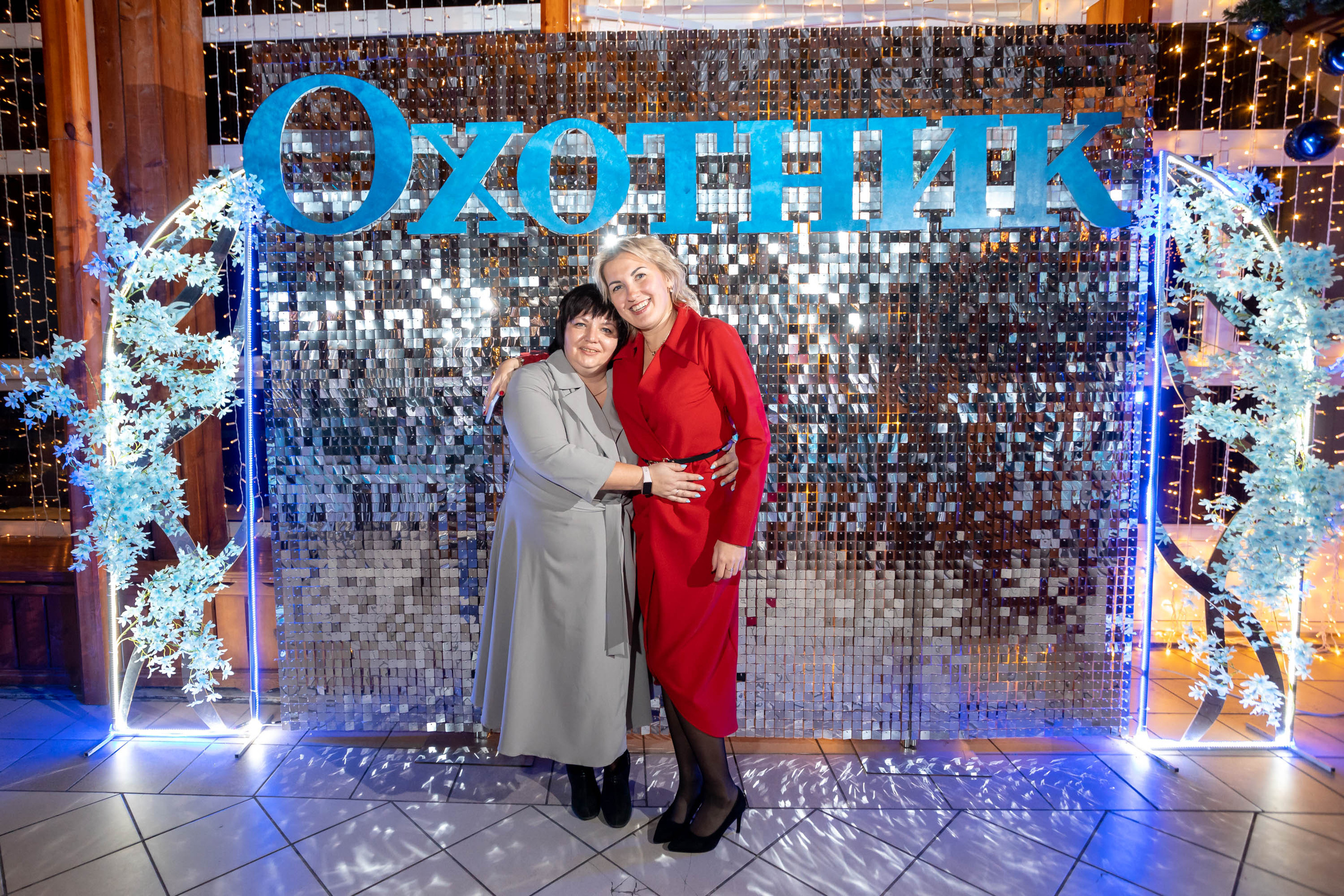 Съемка Новогоднего корпоратива в ресторане Охотник 23.12.2022 г. Свадебный и семейный фотограф в Москве и МО Елена Агапова