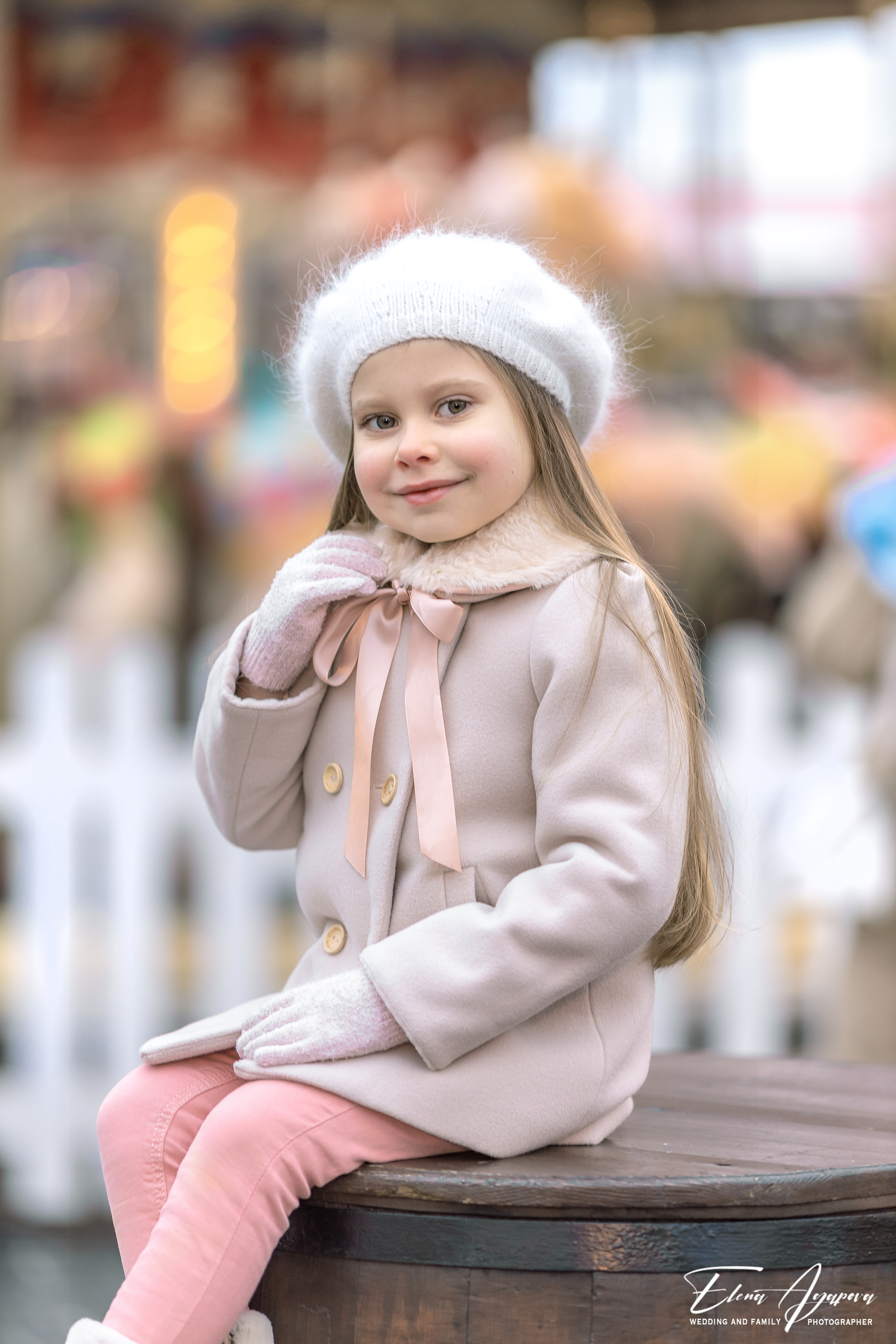 Новогодние и рождественские фотосессии на улице и в студии. Свадебный и семейный фотограф в Москве и МО Елена Агапова