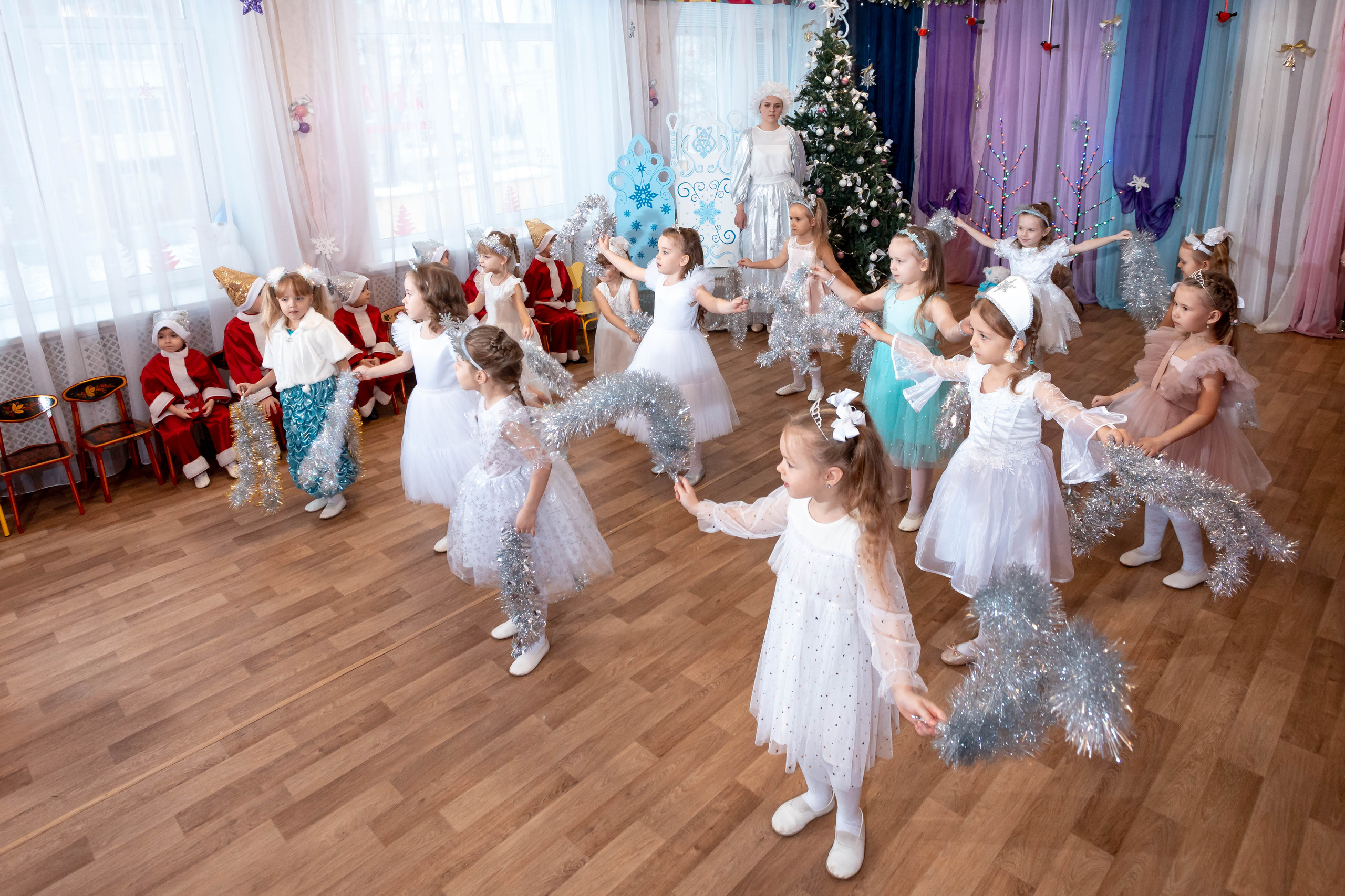 Новогодний утренник в Детском саду № 25 (Орехово-Зуево). Свадебный и семейный фотограф в Москве и МО Елена Агапова