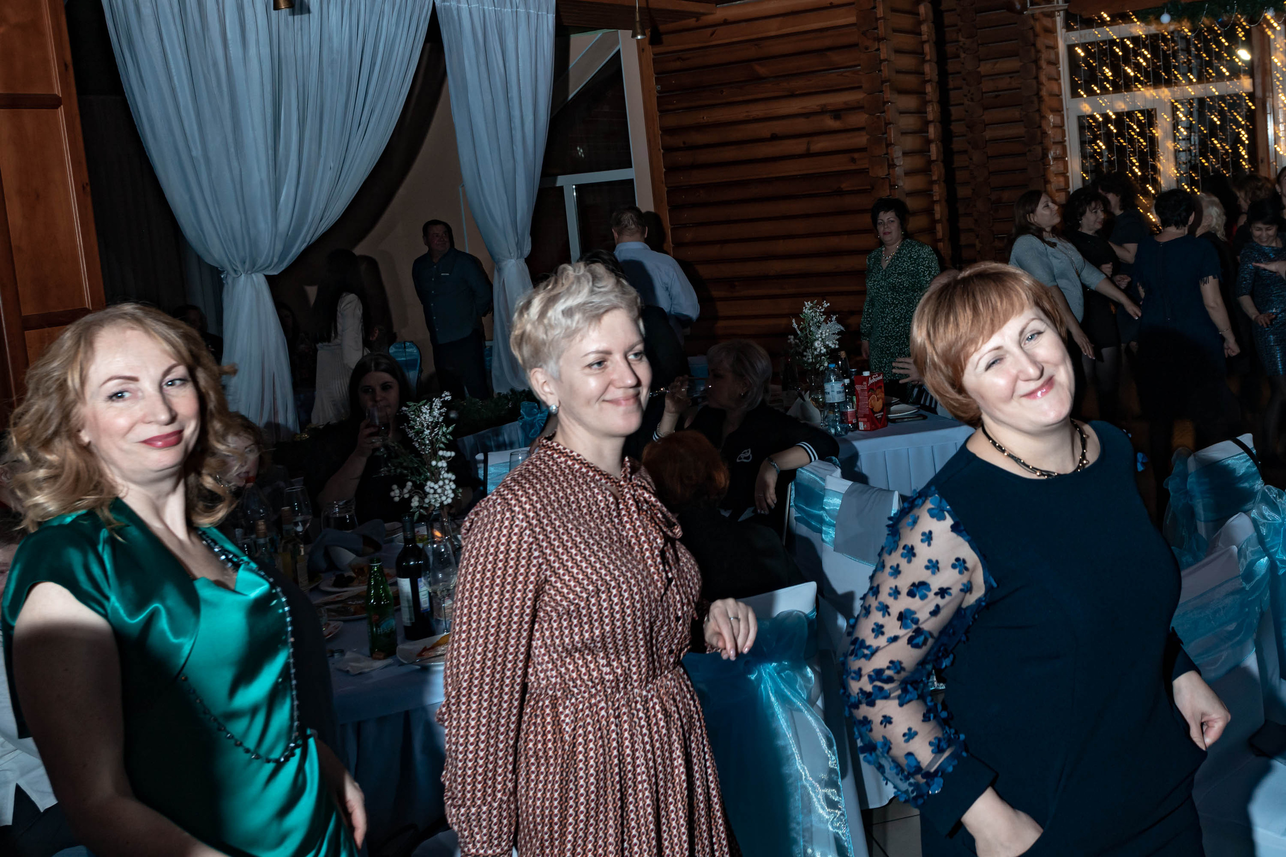 Съемка Новогоднего корпоратива в ресторане Охотник 23.12.2022 г. Свадебный и семейный фотограф в Москве и МО Елена Агапова