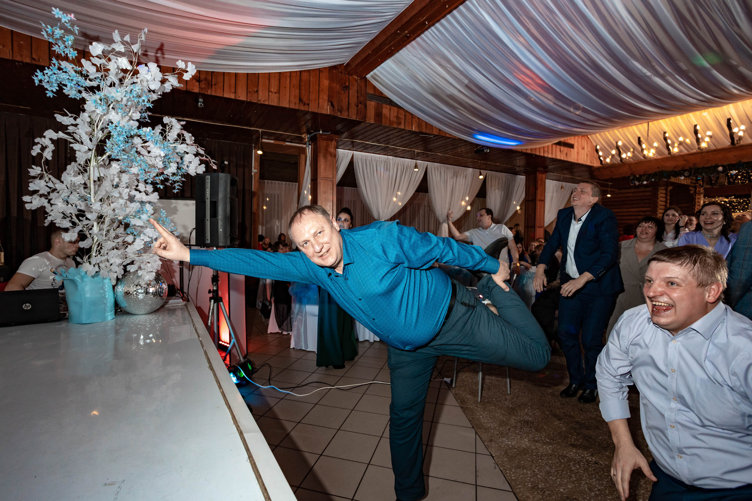 Съемка Новогоднего корпоратива в ресторане Охотник 23.12.2022 г. Свадебный и семейный фотограф в Москве и МО Елена Агапова