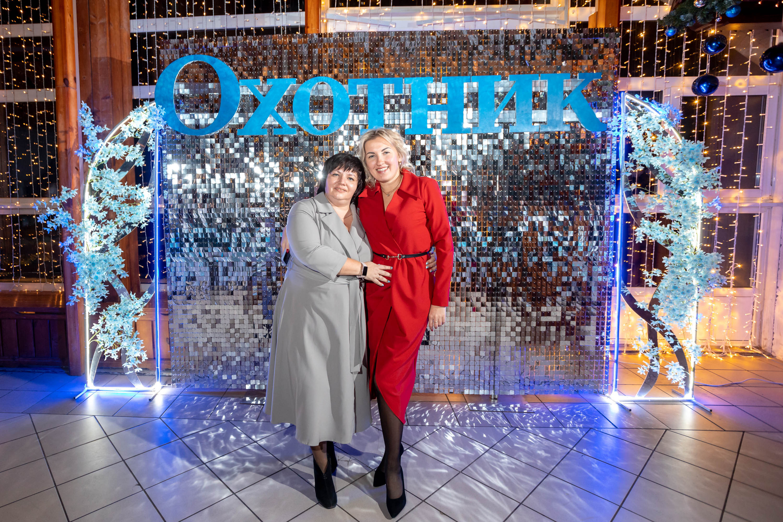 Съемка Новогоднего корпоратива в ресторане Охотник 23.12.2022 г. Свадебный и семейный фотограф в Москве и МО Елена Агапова