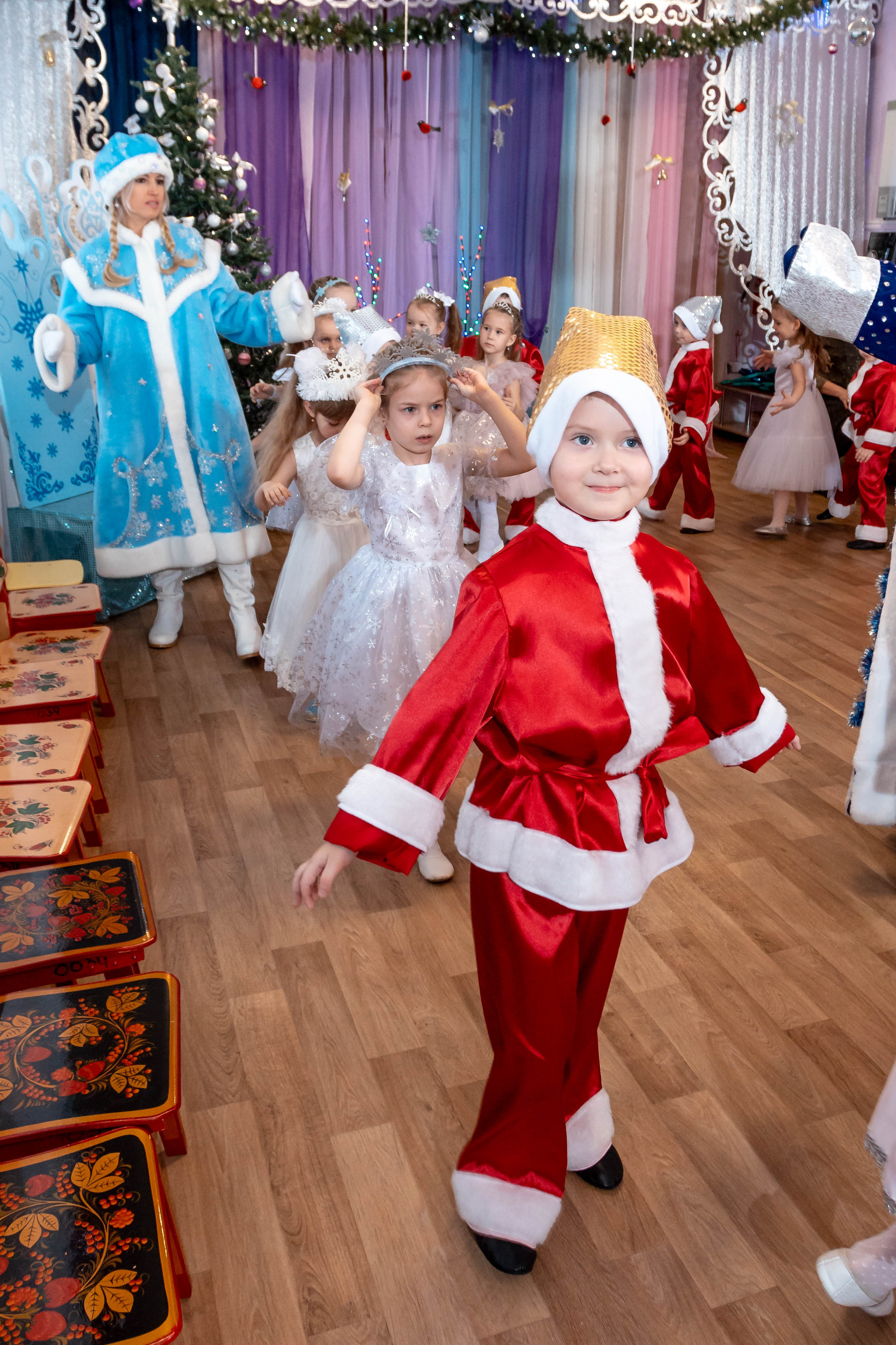 Новогодний утренник в Детском саду № 25 (Орехово-Зуево). Свадебный и семейный фотограф в Москве и МО Елена Агапова