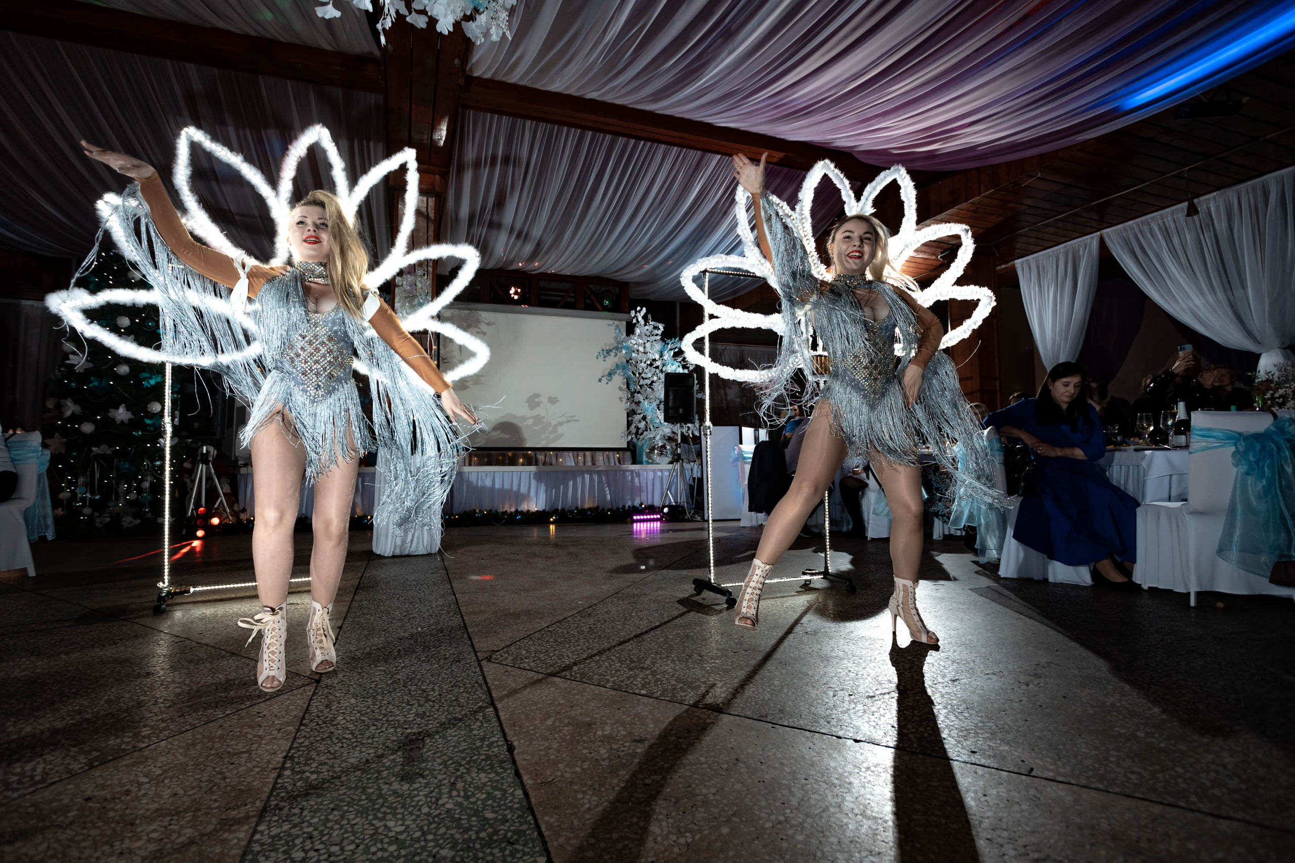 Съемка Новогоднего корпоратива в ресторане Охотник 23.12.2022 г. Свадебный и семейный фотограф в Москве и МО Елена Агапова