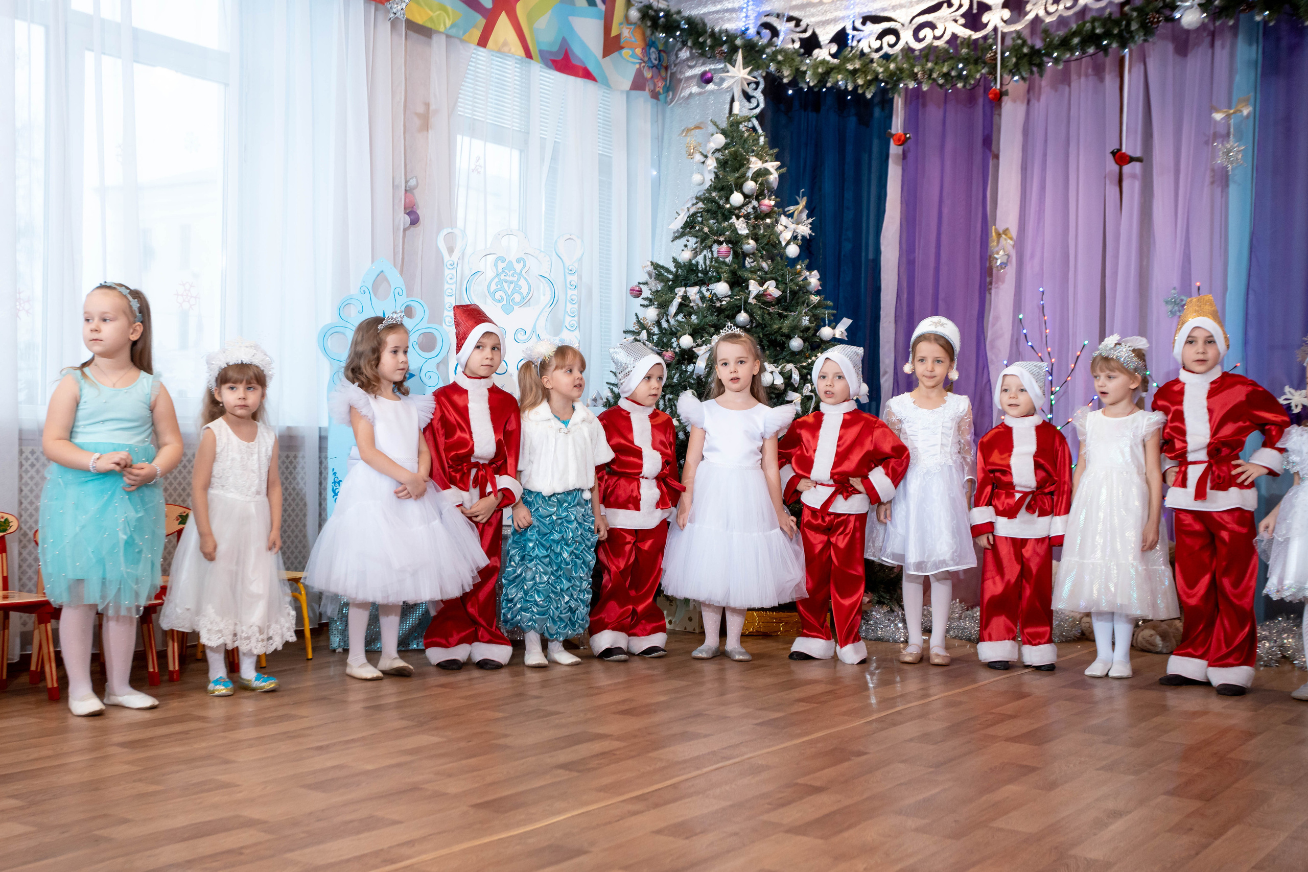 Новогодний утренник в Детском саду № 25 (Орехово-Зуево). Свадебный и семейный фотограф в Москве и МО Елена Агапова