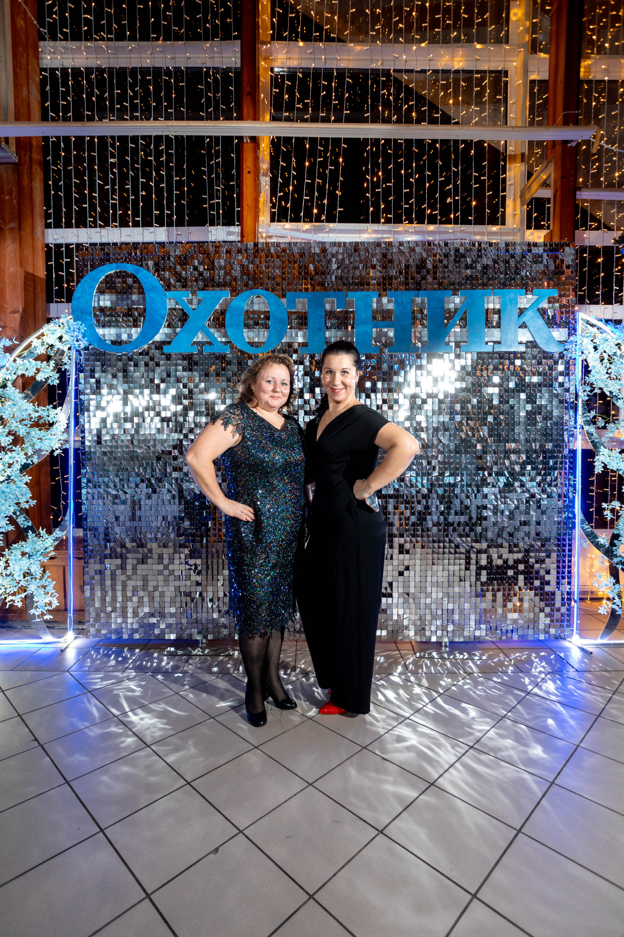 Съемка Новогоднего корпоратива в ресторане Охотник 23.12.2022 г. Свадебный и семейный фотограф в Москве и МО Елена Агапова