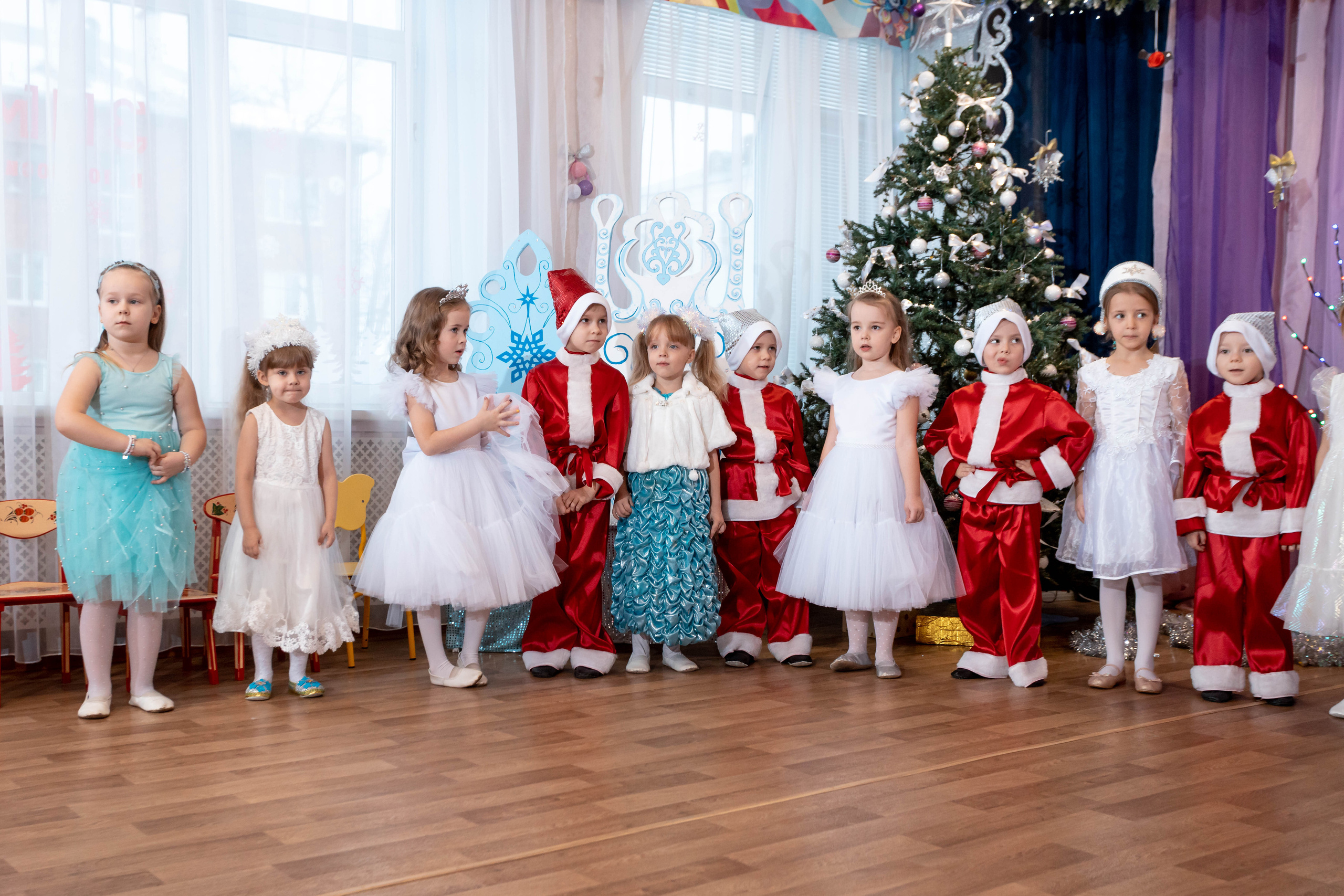 Новогодний утренник в Детском саду № 25 (Орехово-Зуево). Свадебный и семейный фотограф в Москве и МО Елена Агапова