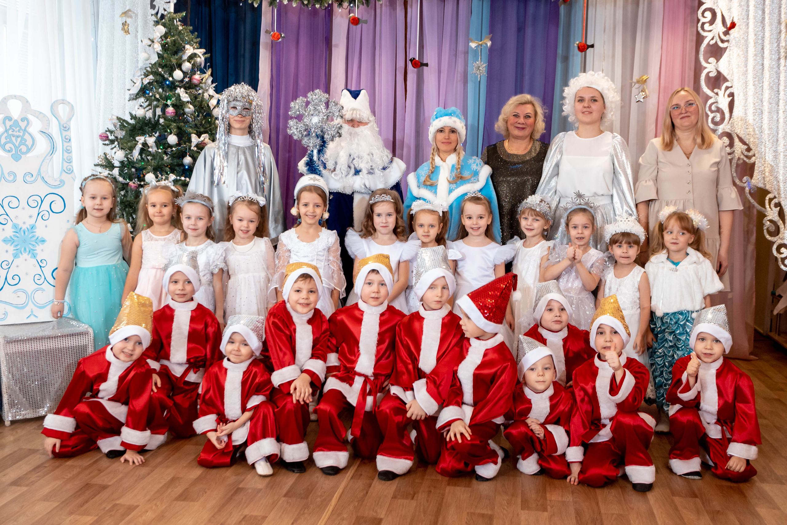 Новогодний утренник в Детском саду № 25 (Орехово-Зуево). Свадебный и семейный фотограф в Москве и МО Елена Агапова